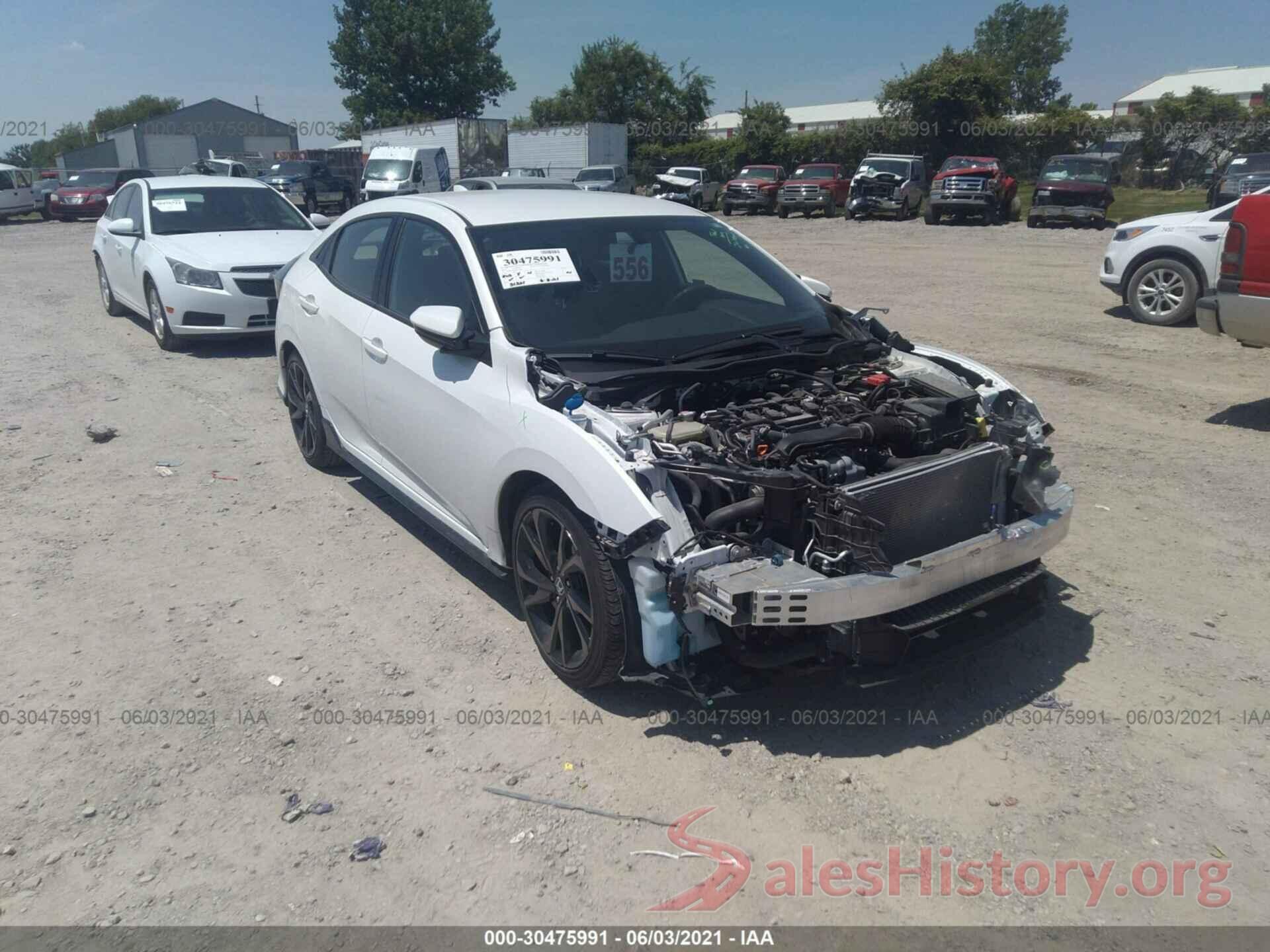 SHHFK7H48JU220430 2018 HONDA CIVIC HATCHBACK