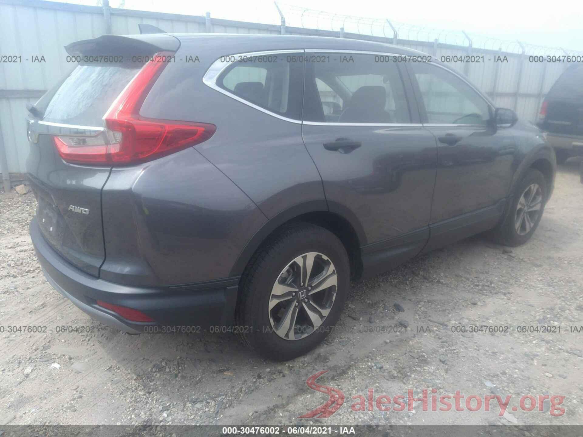 2HKRW6H36KH208381 2019 HONDA CR-V