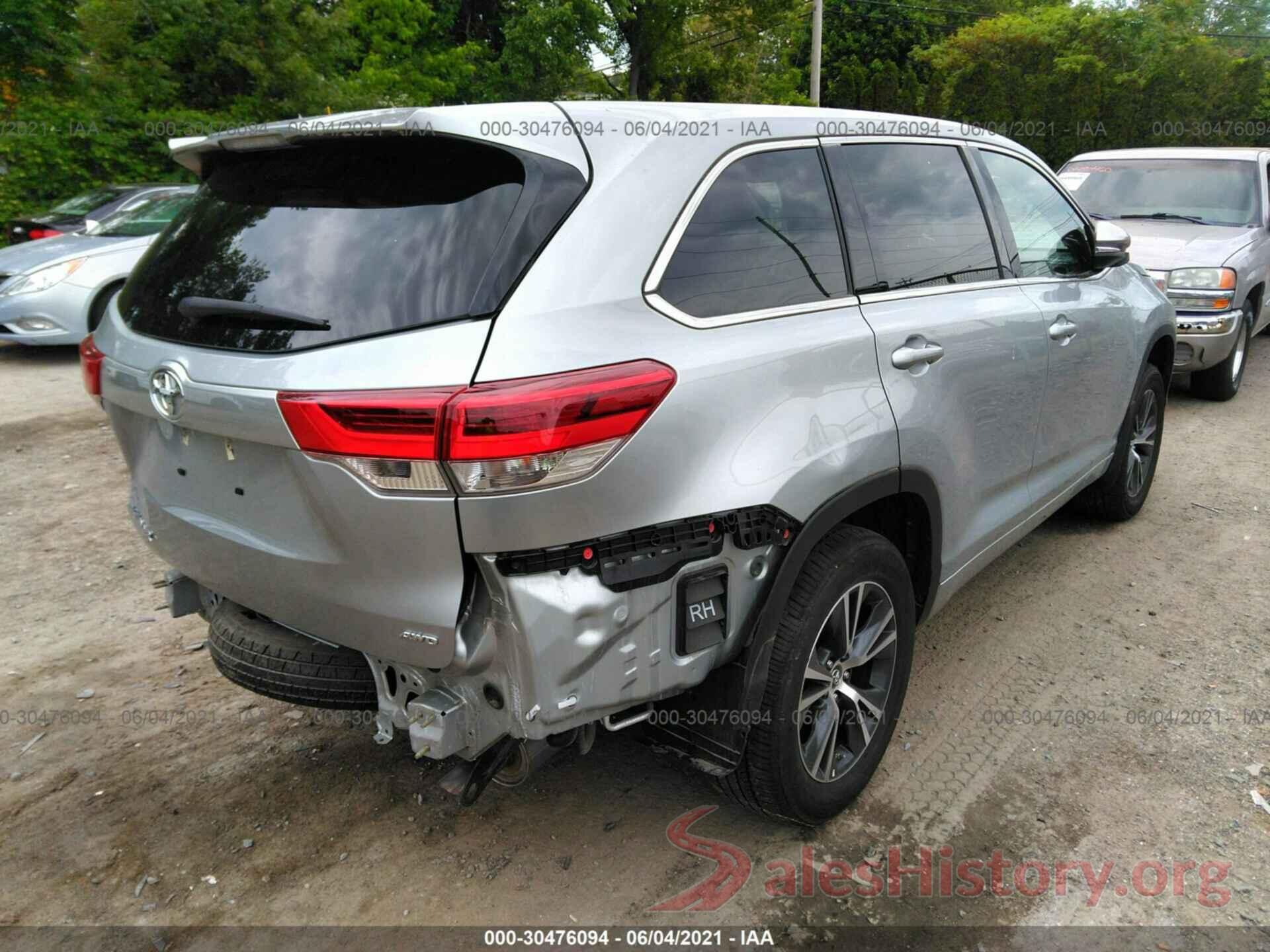 5TDBZRFH2HS441783 2017 TOYOTA HIGHLANDER