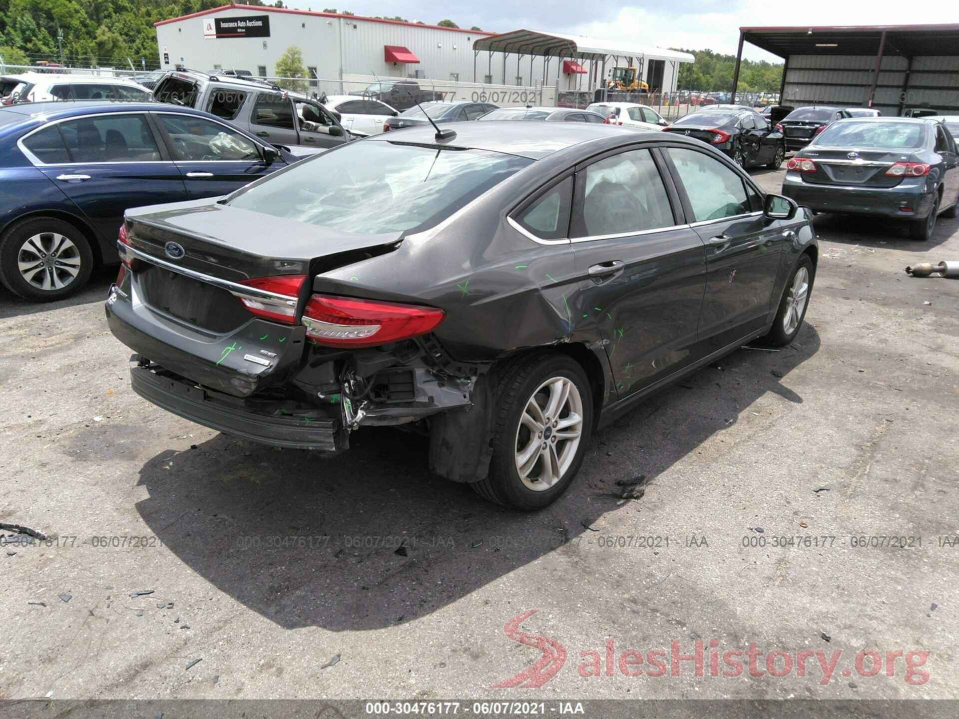 3FA6P0HD5JR223168 2018 FORD FUSION