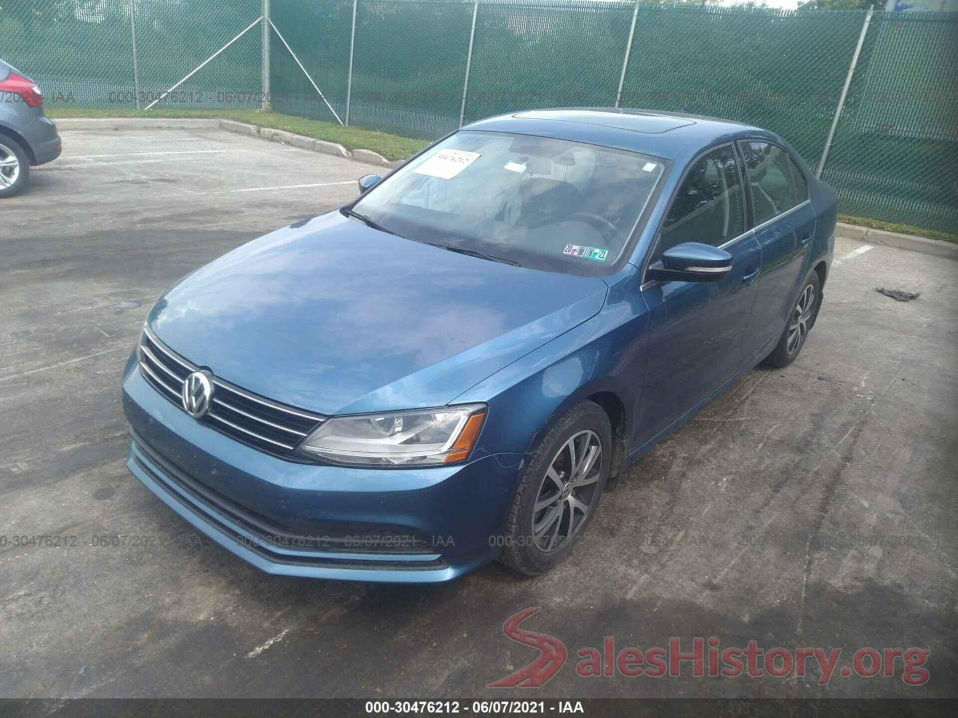 3VWB67AJ9HM227376 2017 VOLKSWAGEN JETTA