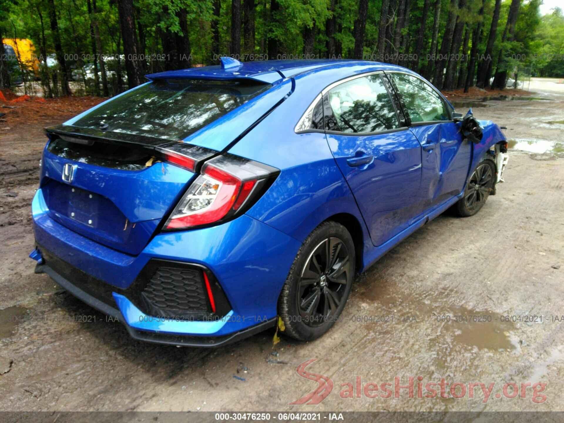 SHHFK7H66KU208909 2019 HONDA CIVIC HATCHBACK