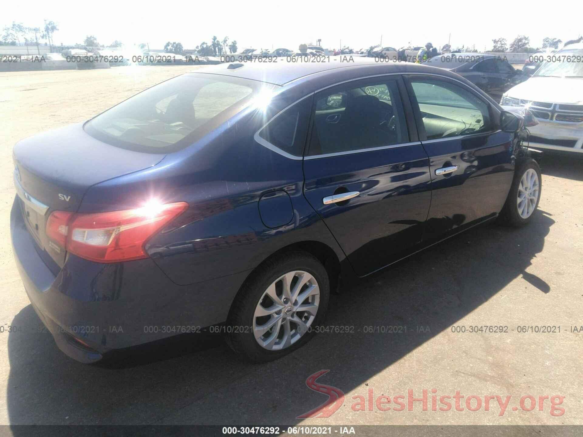 3N1AB7APXKY363923 2019 NISSAN SENTRA