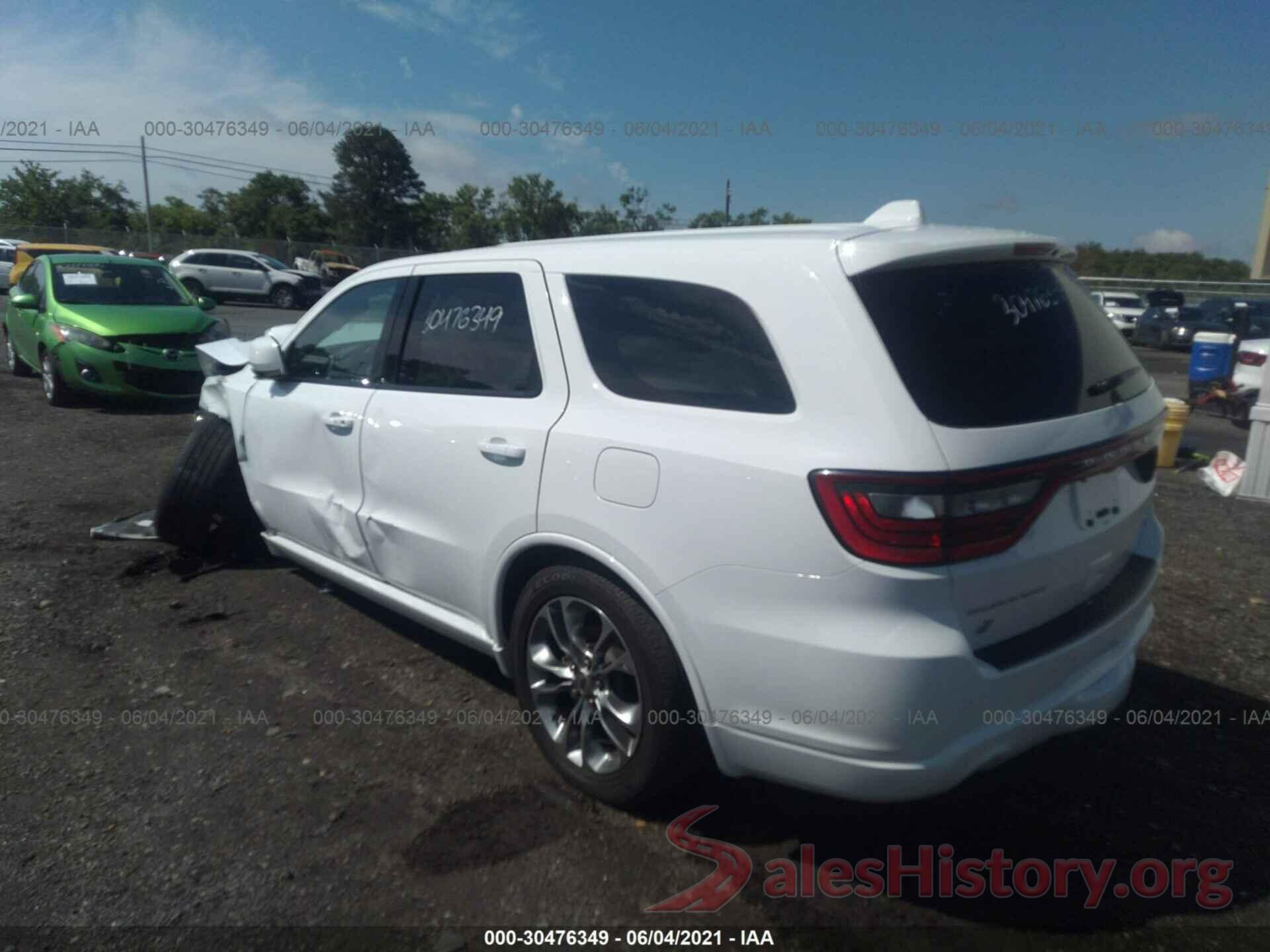 1C4SDJCT9KC582450 2019 DODGE DURANGO