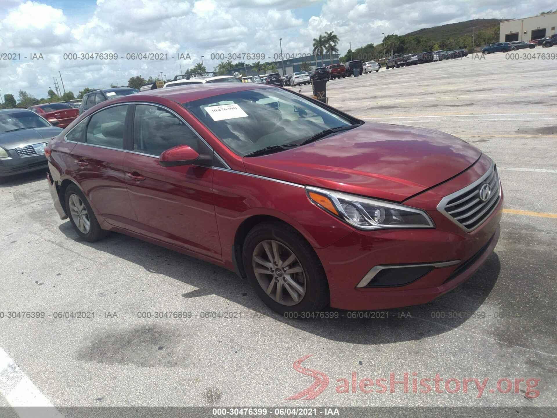 5NPE24AF5GH282112 2016 HYUNDAI SONATA