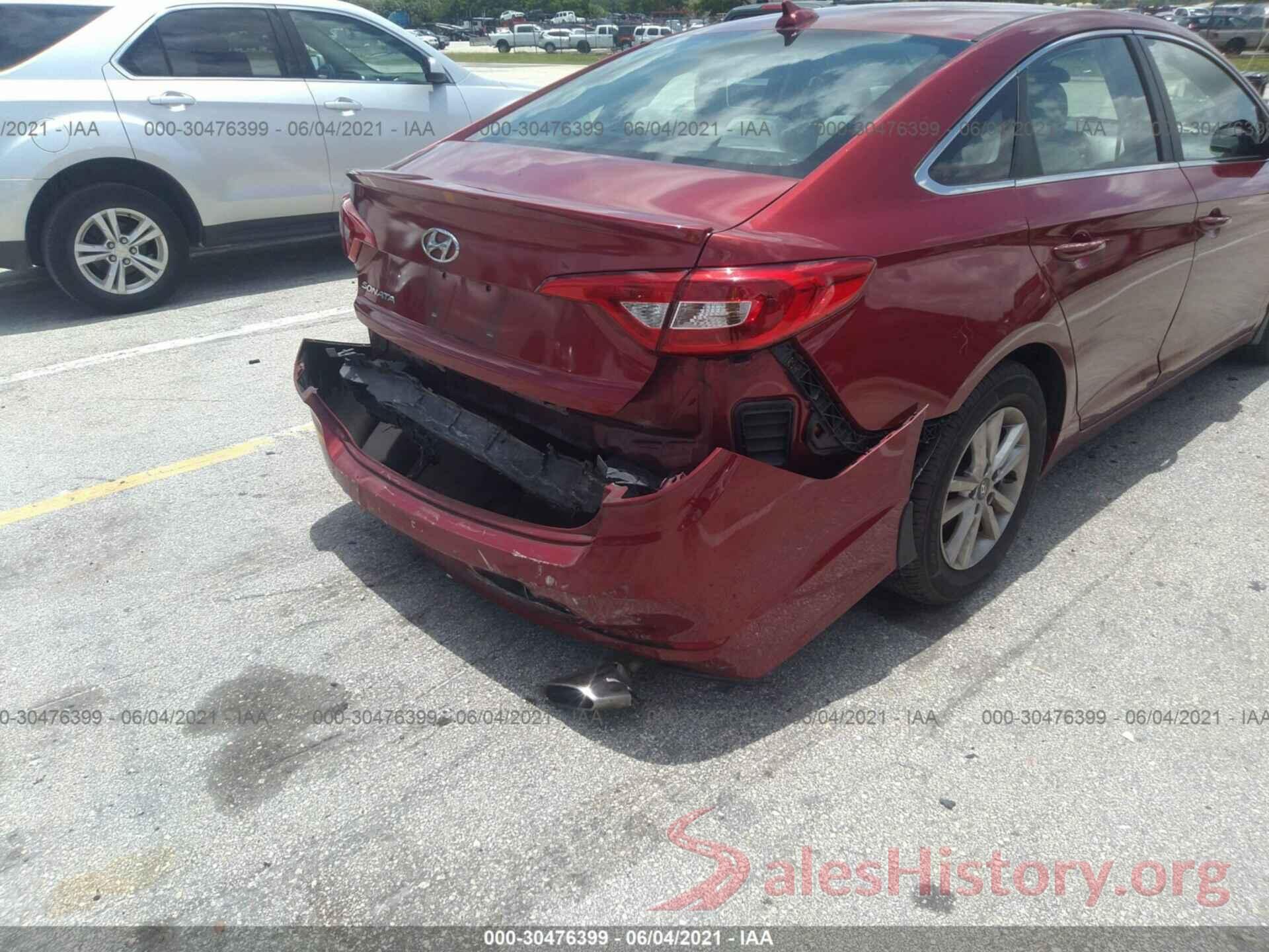 5NPE24AF5GH282112 2016 HYUNDAI SONATA