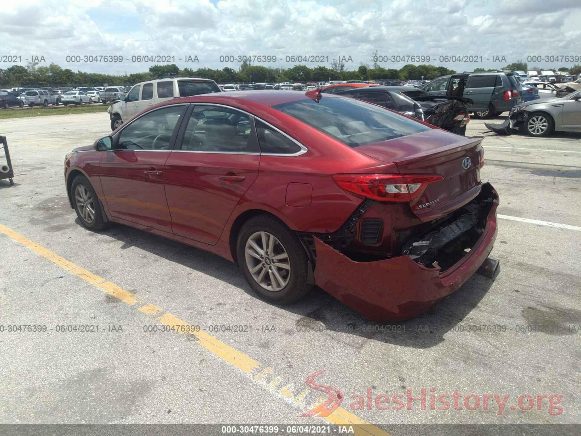 5NPE24AF5GH282112 2016 HYUNDAI SONATA