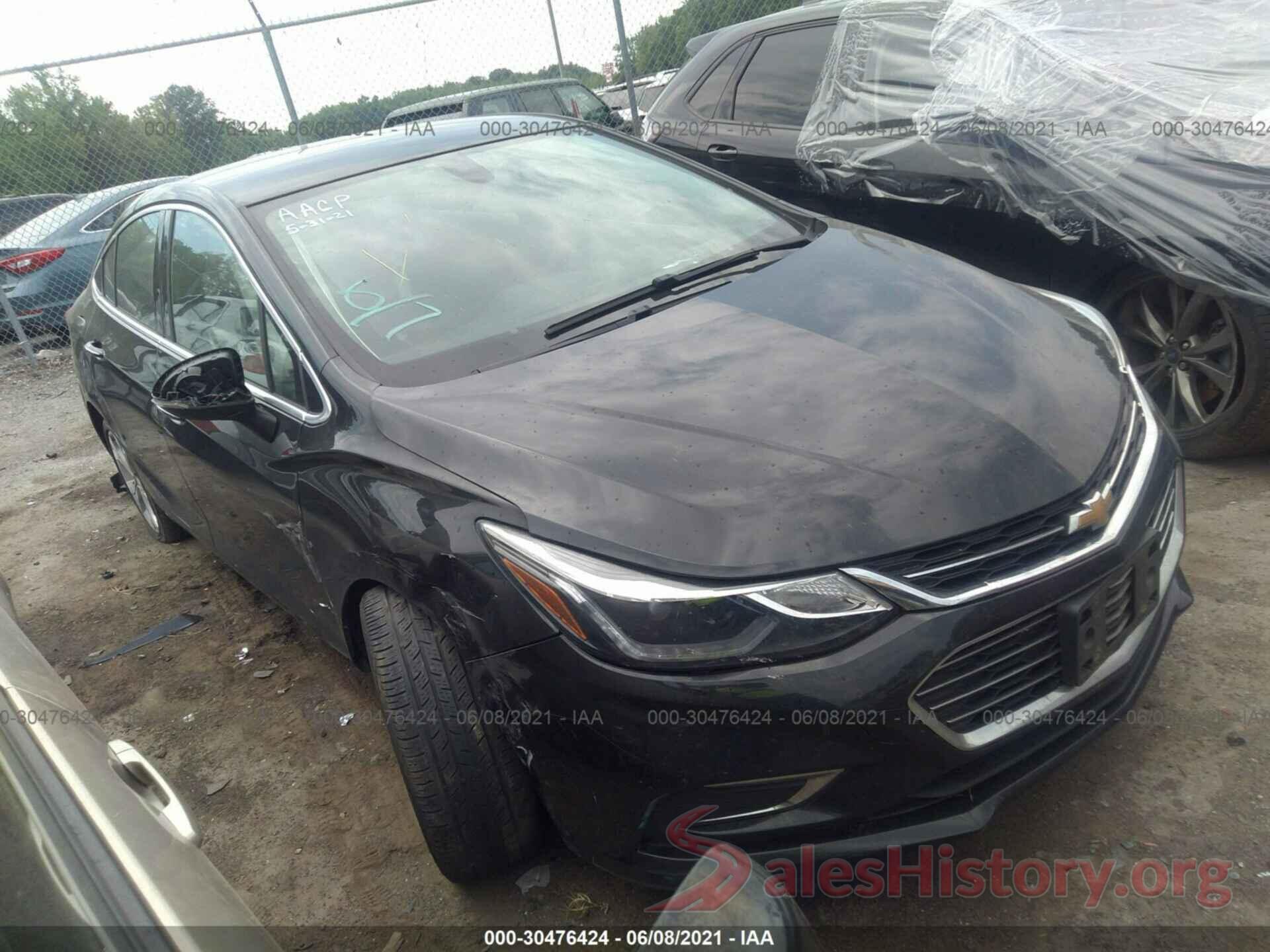 1G1BF5SMXH7263743 2017 CHEVROLET CRUZE