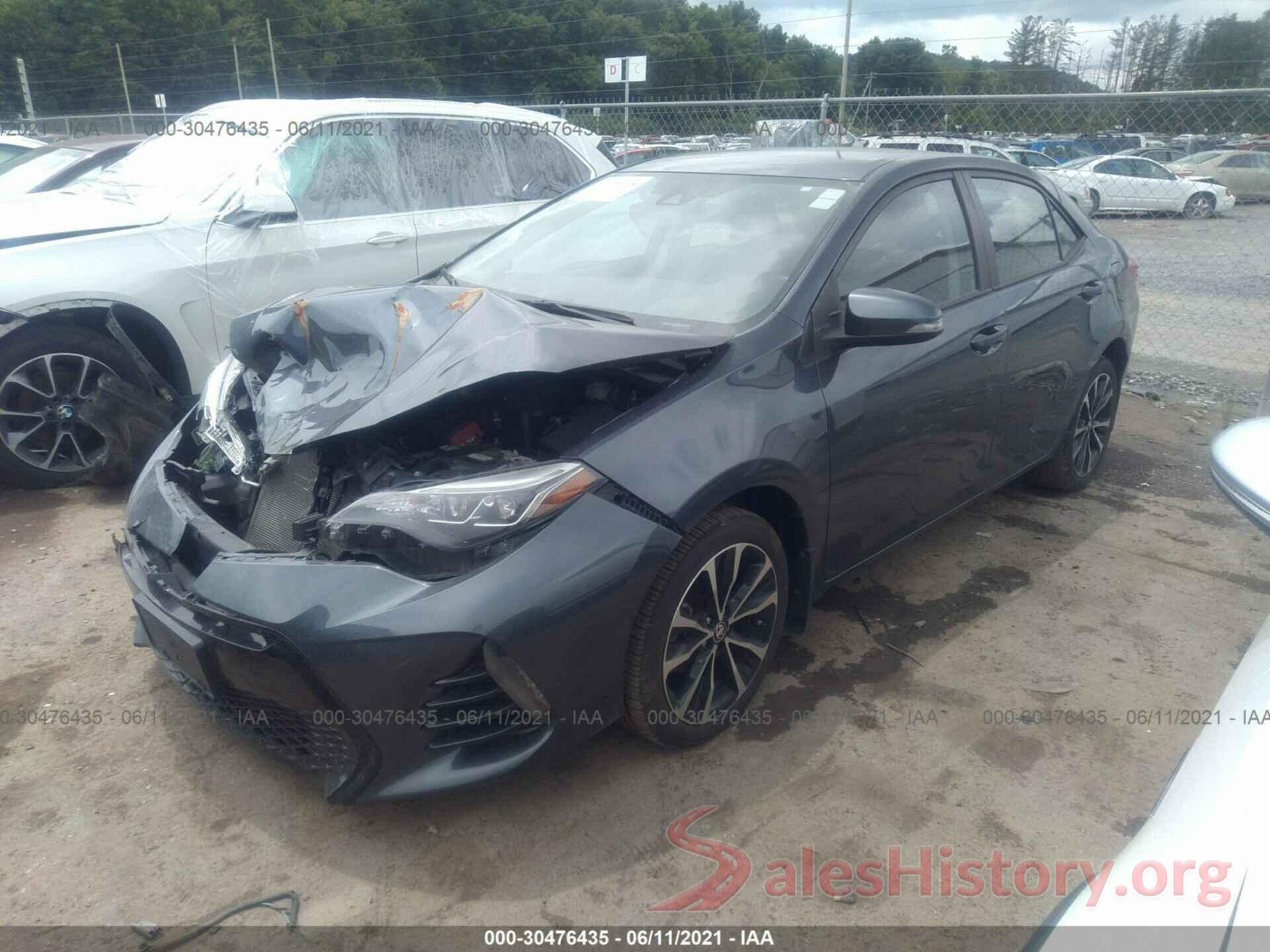 2T1BURHE6HC818187 2017 TOYOTA COROLLA