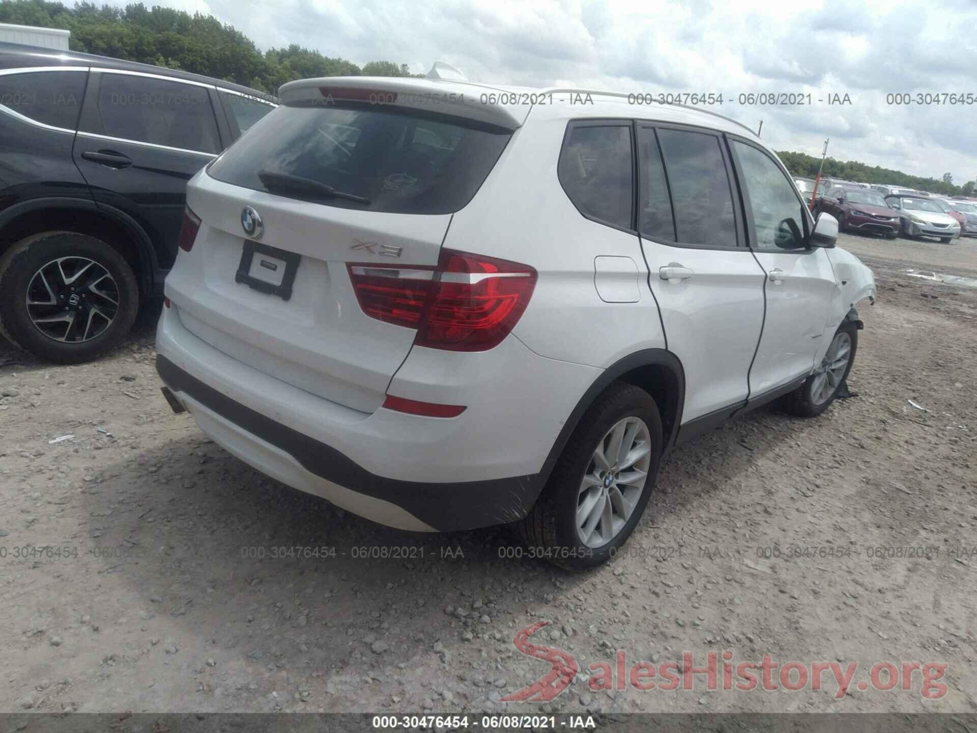 5UXWX9C56G0D93564 2016 BMW X3