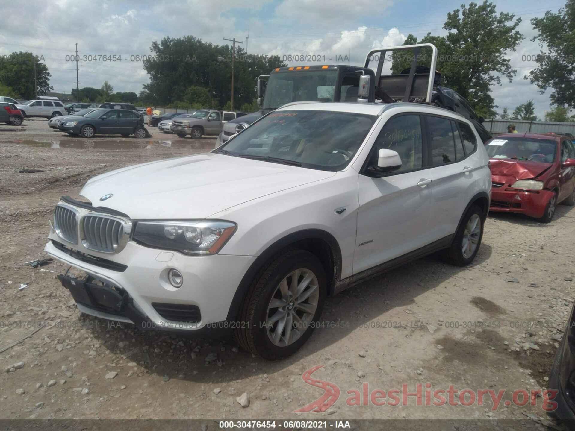 5UXWX9C56G0D93564 2016 BMW X3