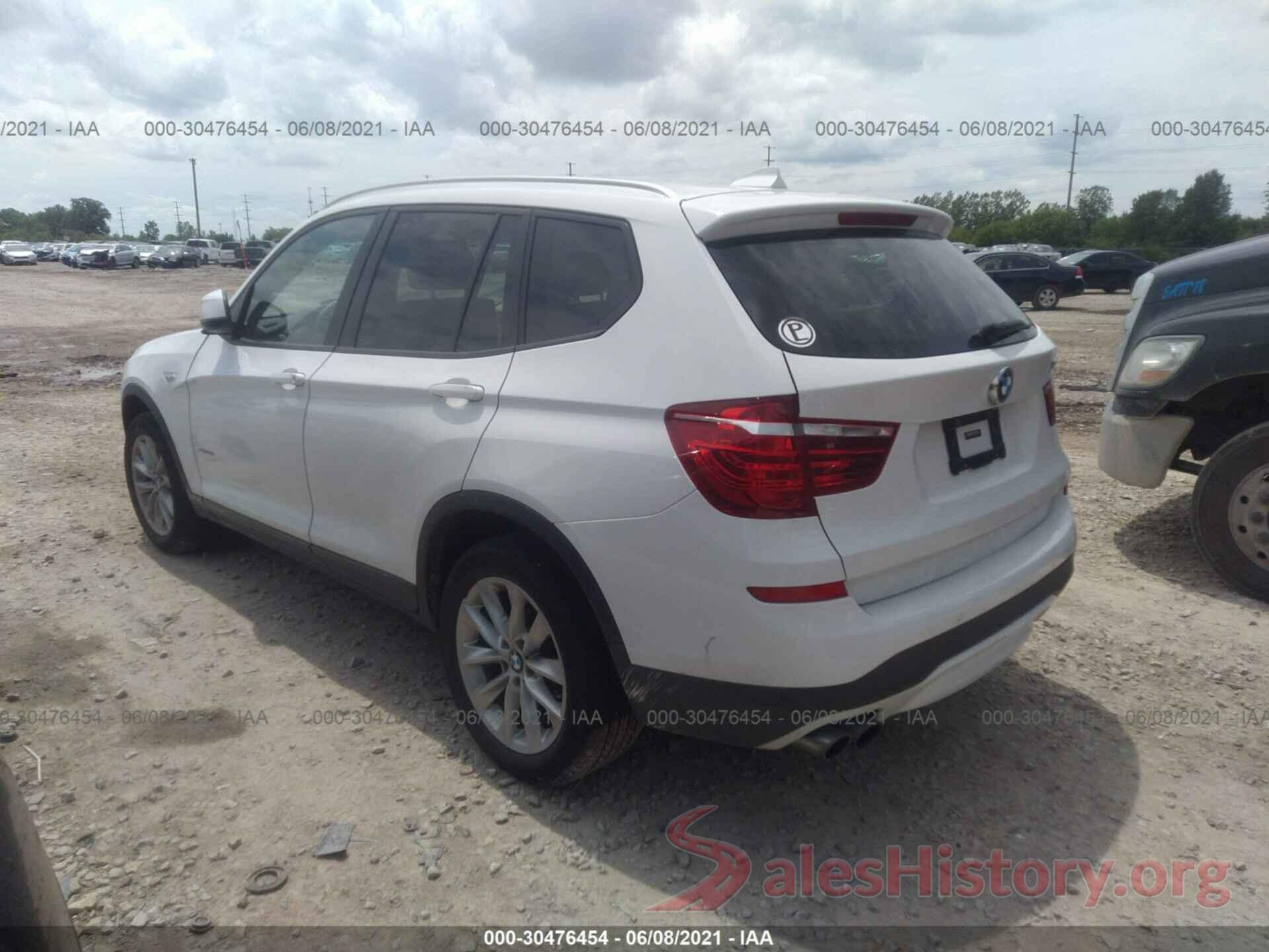 5UXWX9C56G0D93564 2016 BMW X3