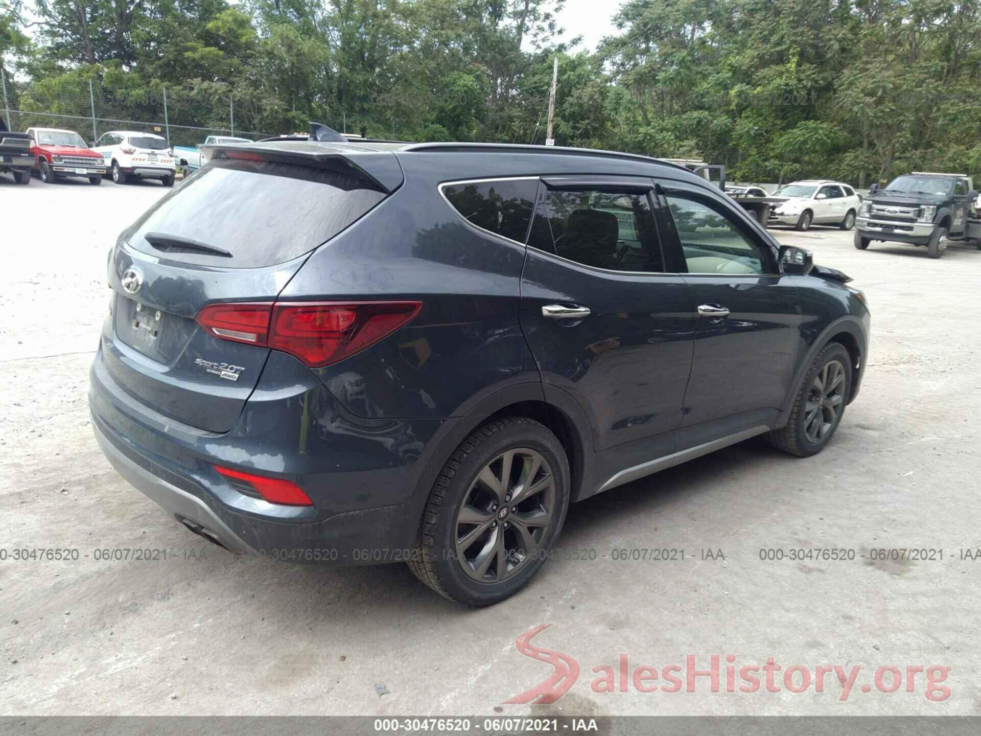 5NMZWDLA6HH048907 2017 HYUNDAI SANTA FE SPORT