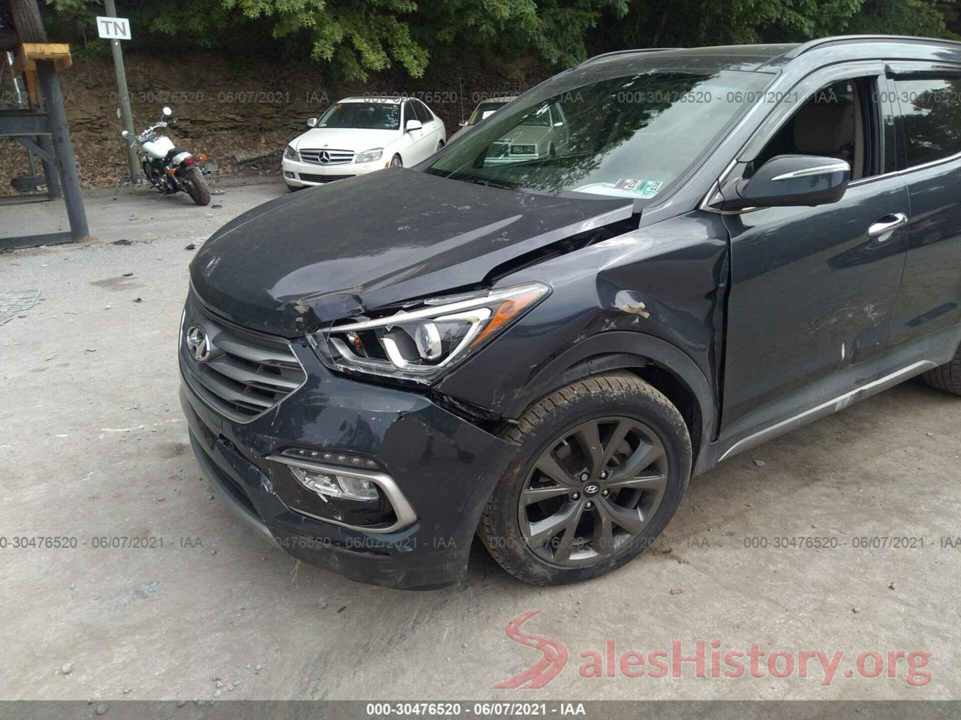 5NMZWDLA6HH048907 2017 HYUNDAI SANTA FE SPORT