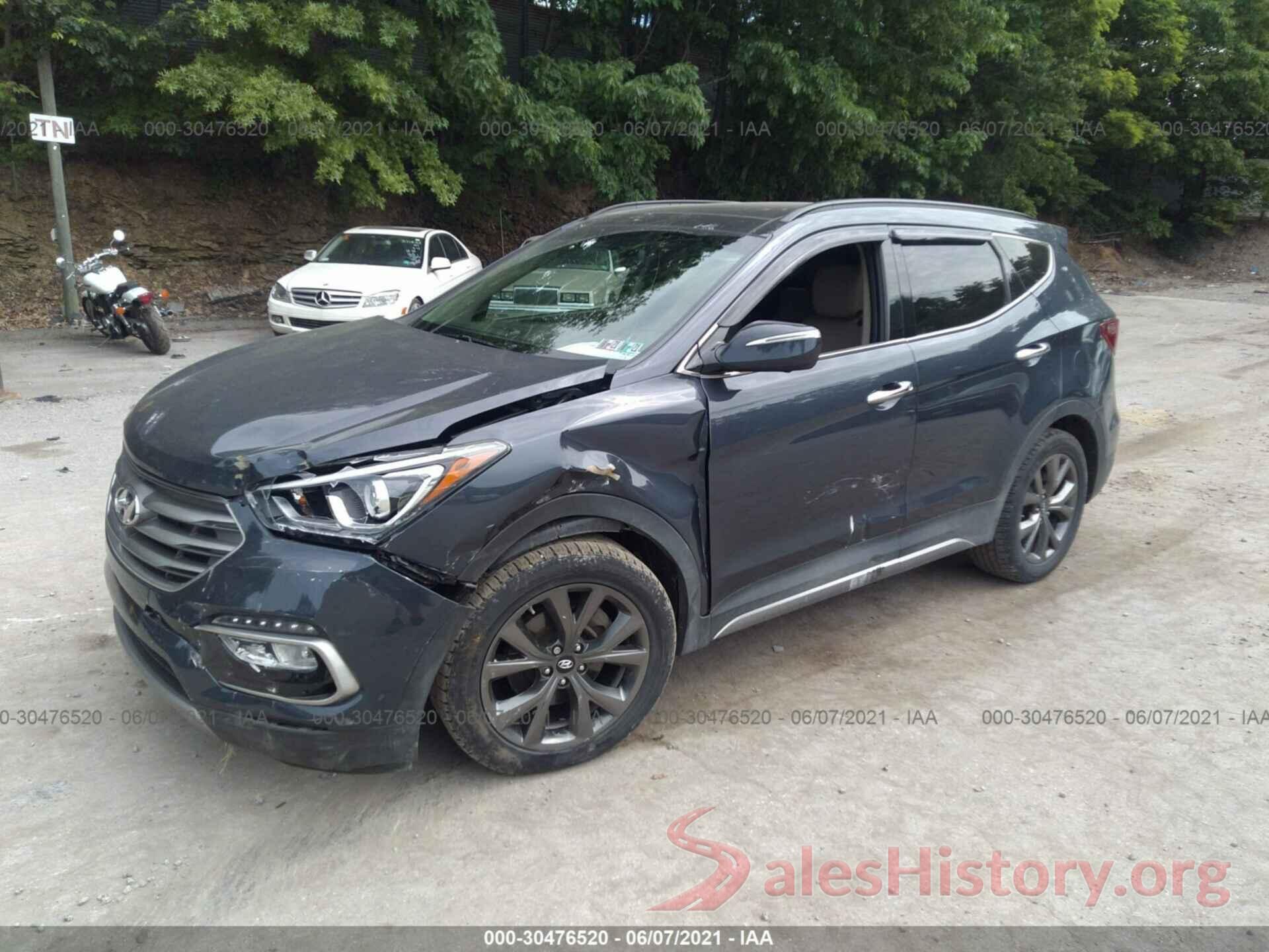 5NMZWDLA6HH048907 2017 HYUNDAI SANTA FE SPORT