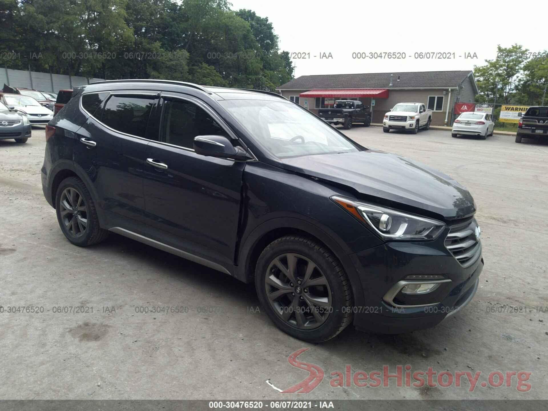 5NMZWDLA6HH048907 2017 HYUNDAI SANTA FE SPORT