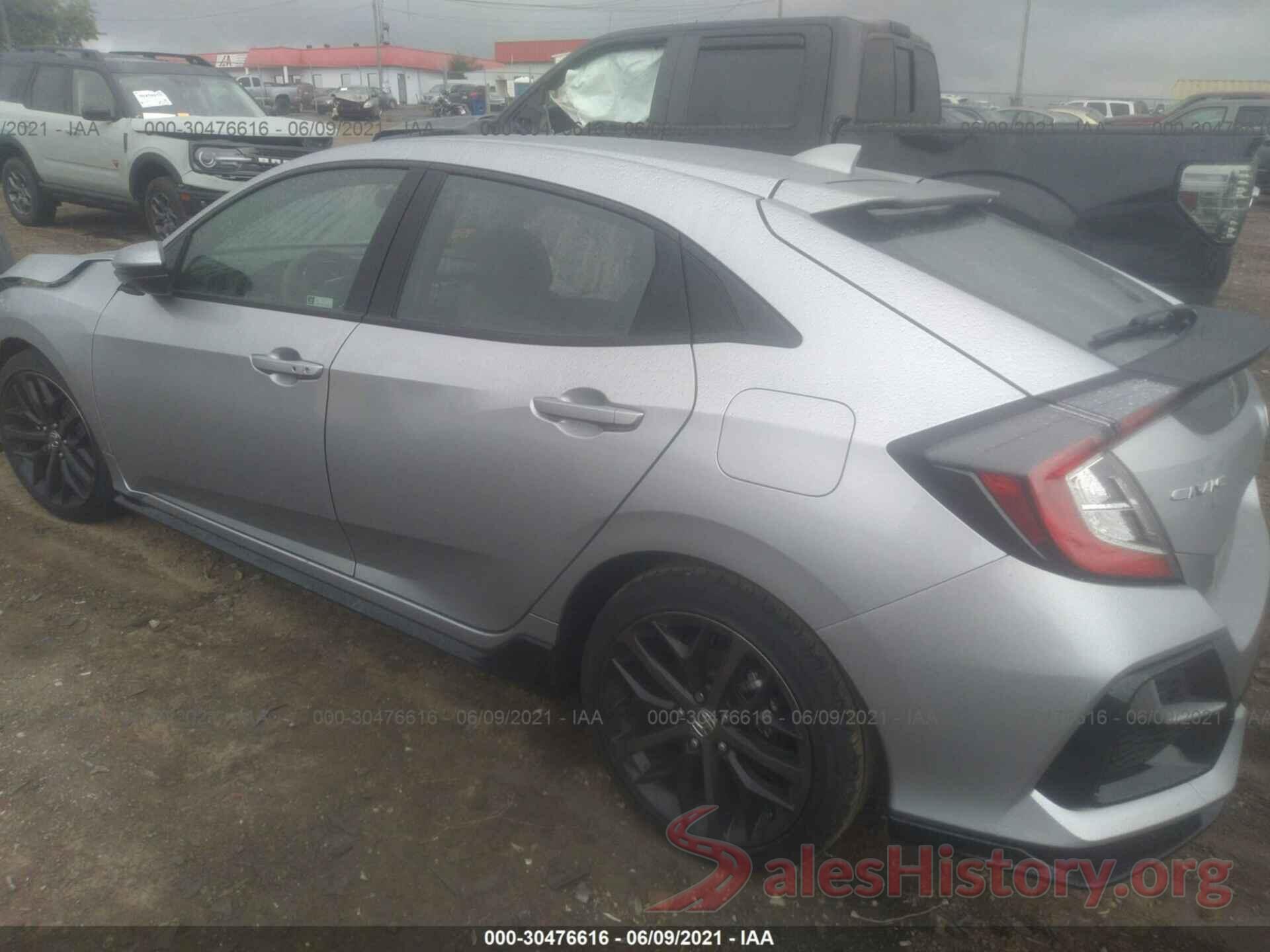 SHHFK7H49MU208579 2021 HONDA CIVIC HATCHBACK