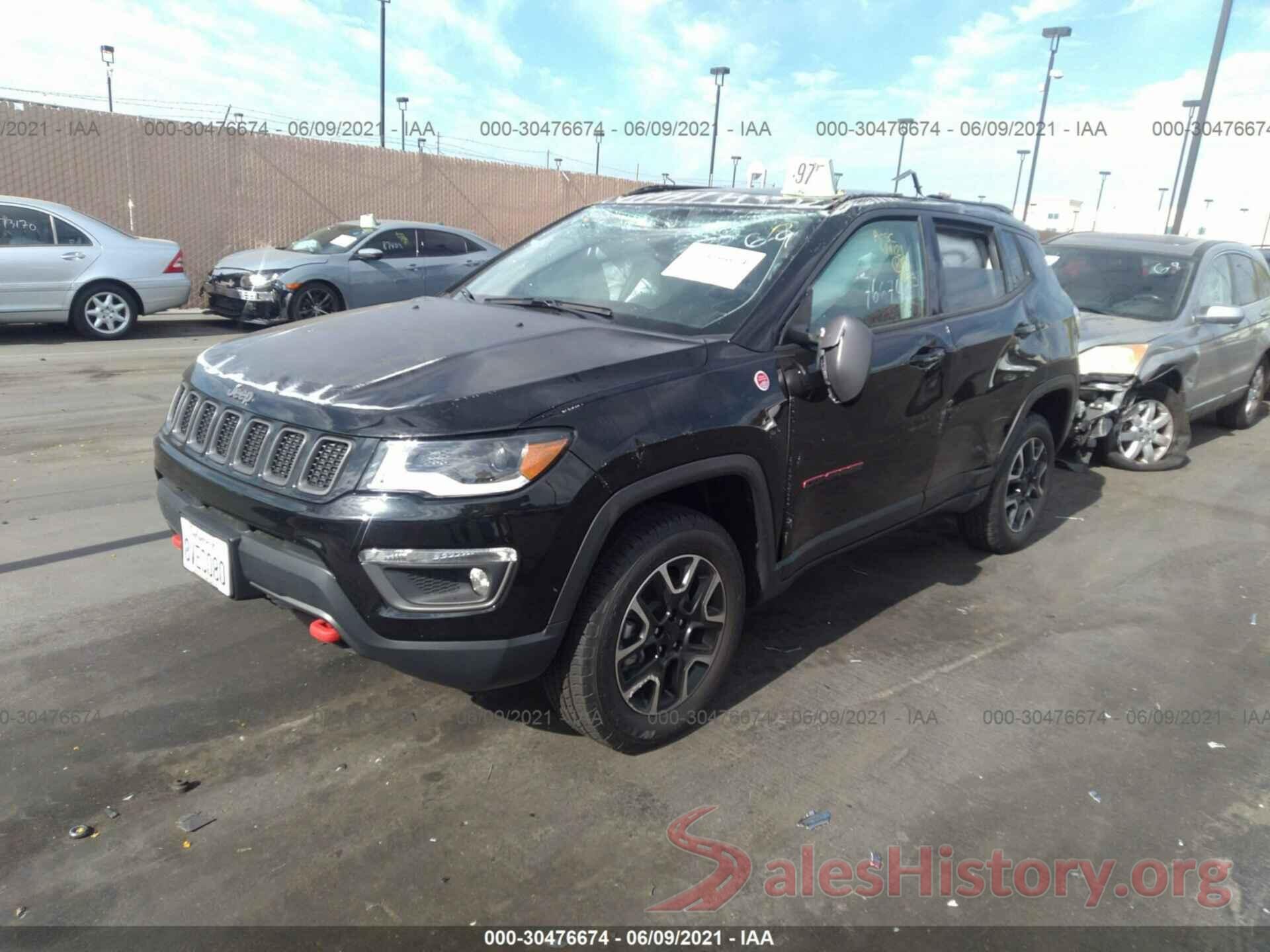 3C4NJDDB1MT551455 2021 JEEP COMPASS