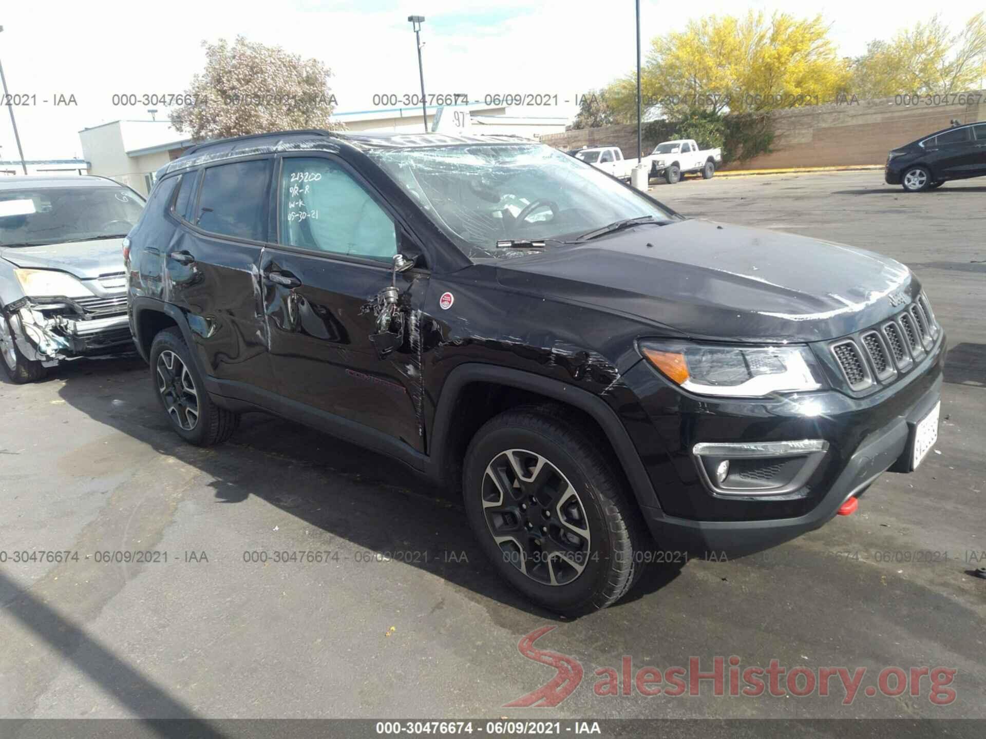 3C4NJDDB1MT551455 2021 JEEP COMPASS