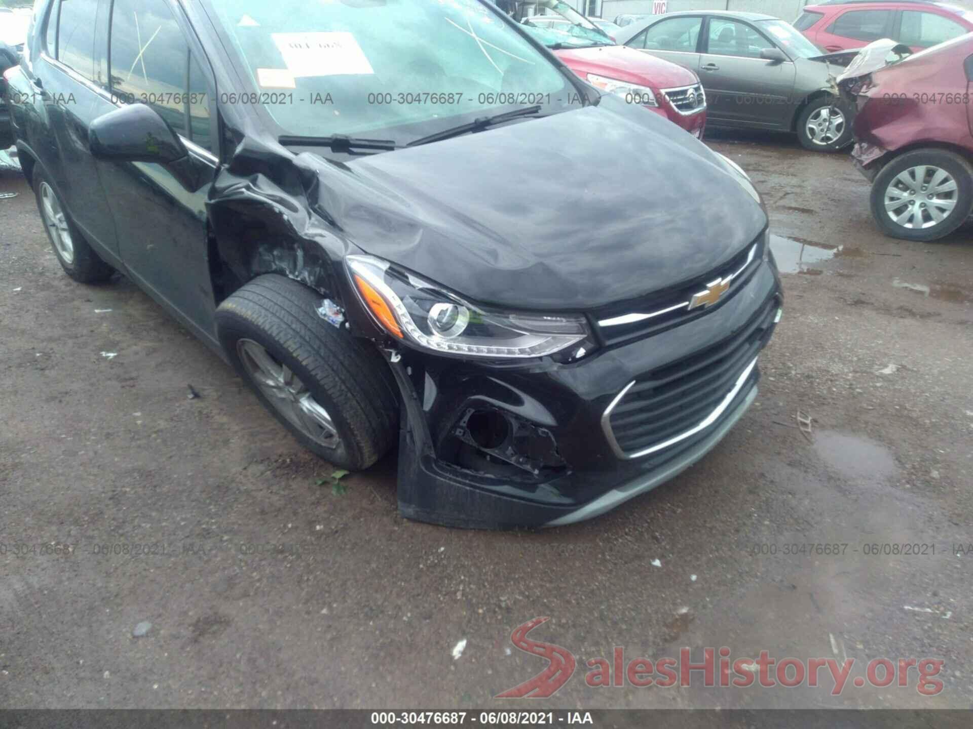 KL7CJLSB2KB907654 2019 CHEVROLET TRAX