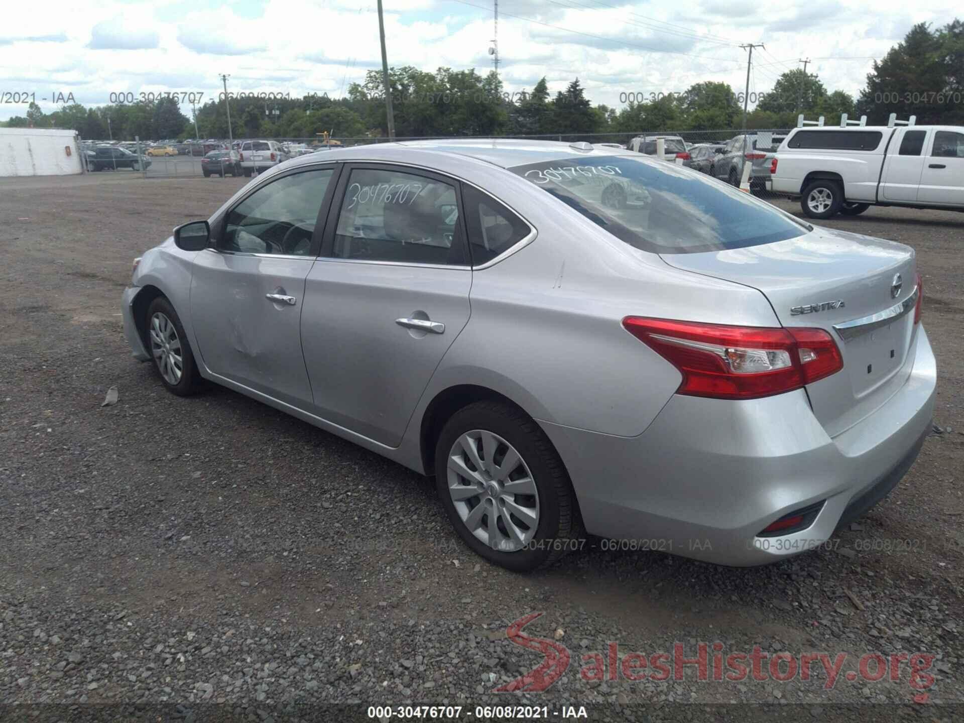 3N1AB7AP6HL698117 2017 NISSAN SENTRA