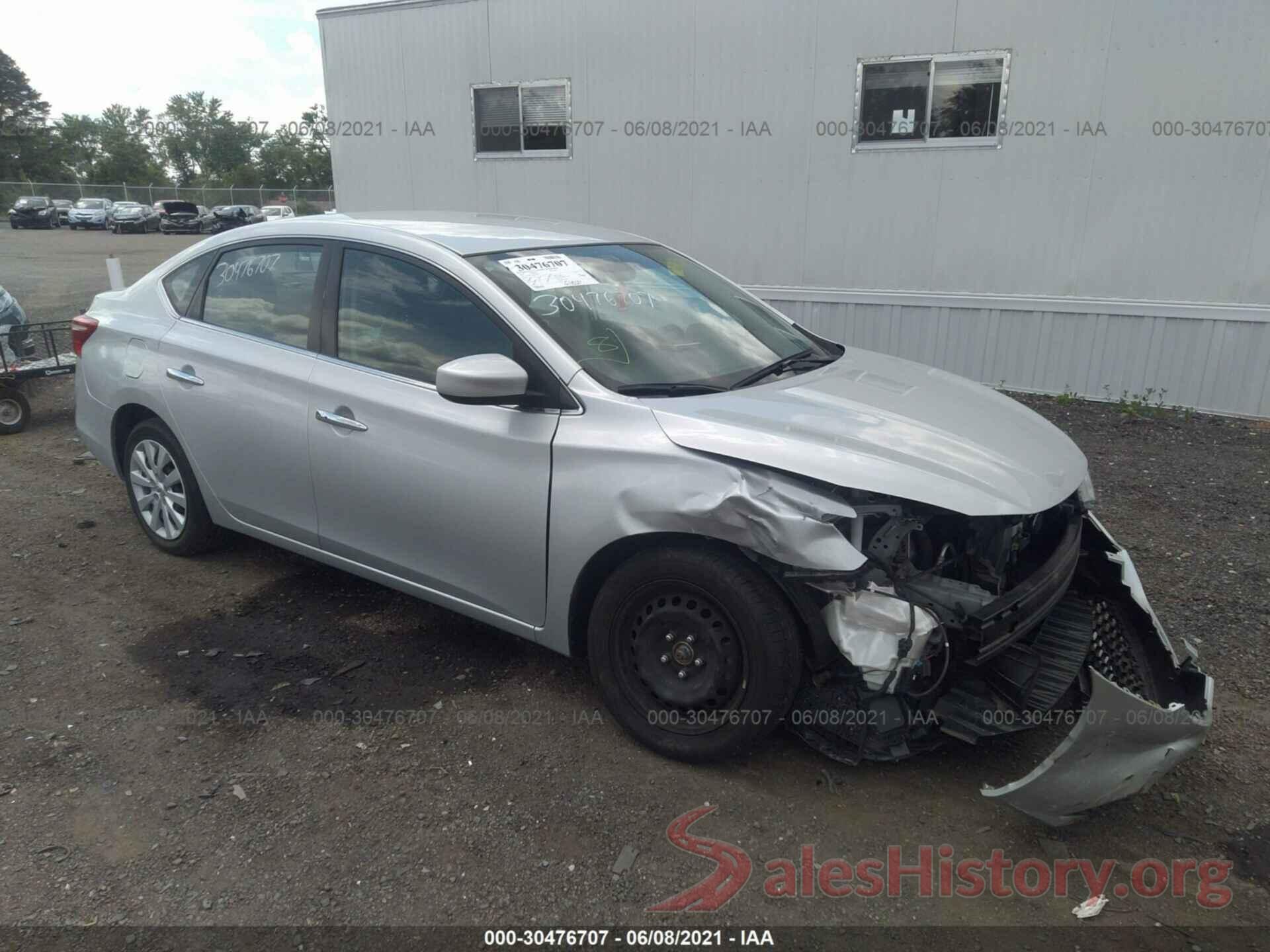 3N1AB7AP6HL698117 2017 NISSAN SENTRA