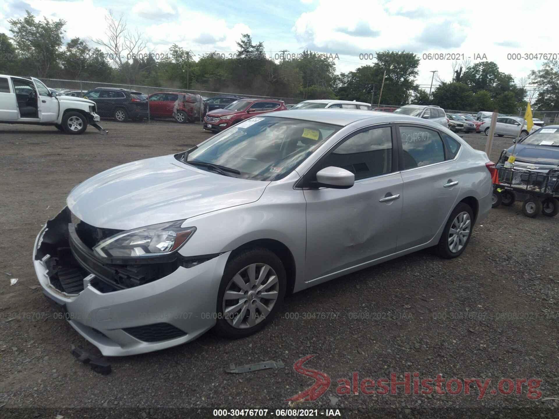 3N1AB7AP6HL698117 2017 NISSAN SENTRA