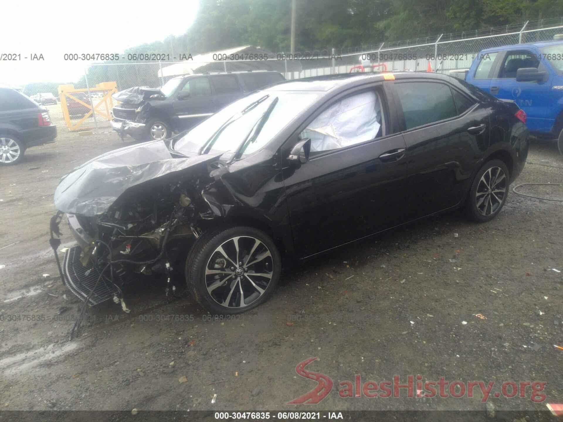 5YFBURHE7KP876039 2019 TOYOTA COROLLA