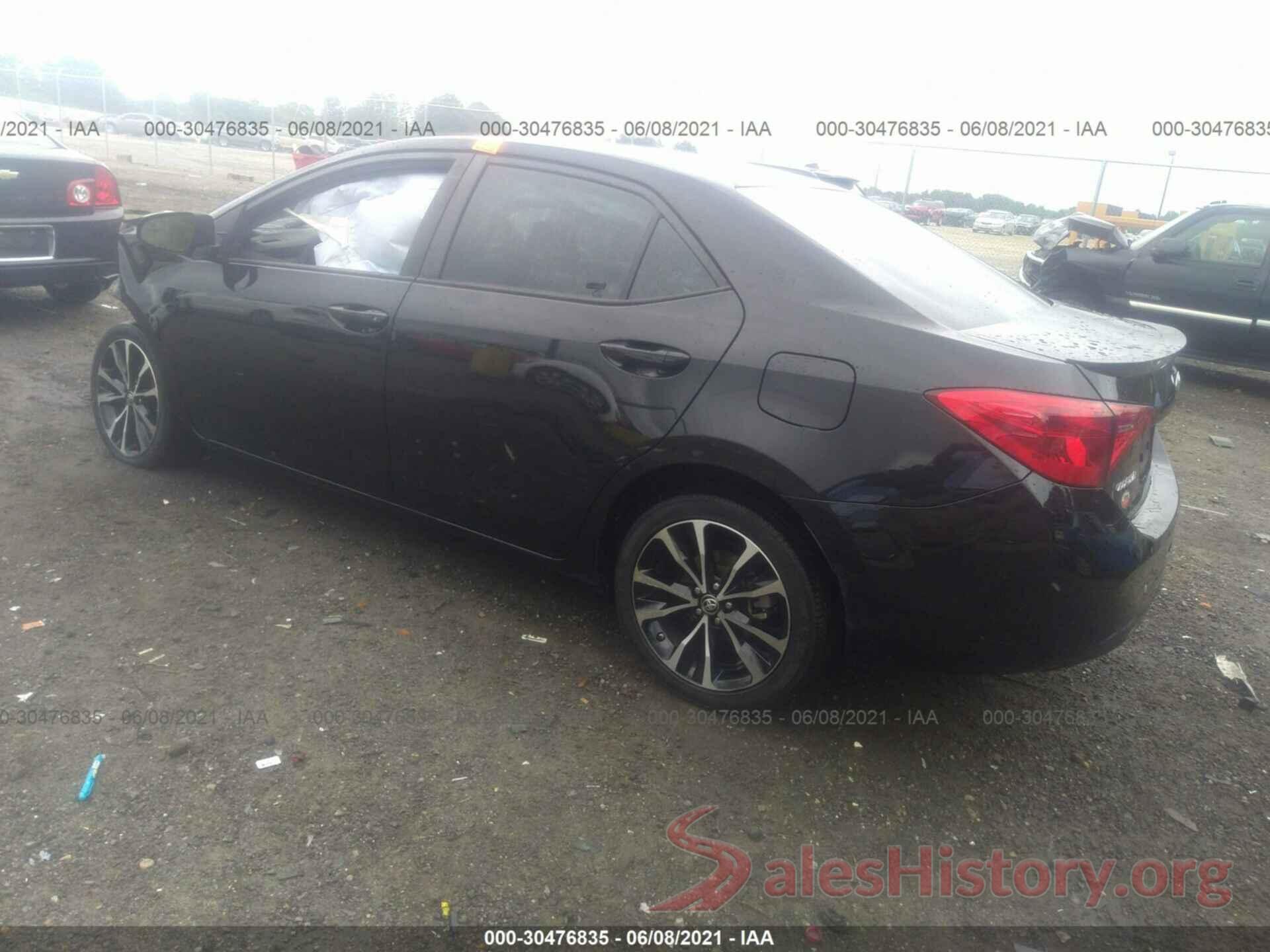 5YFBURHE7KP876039 2019 TOYOTA COROLLA