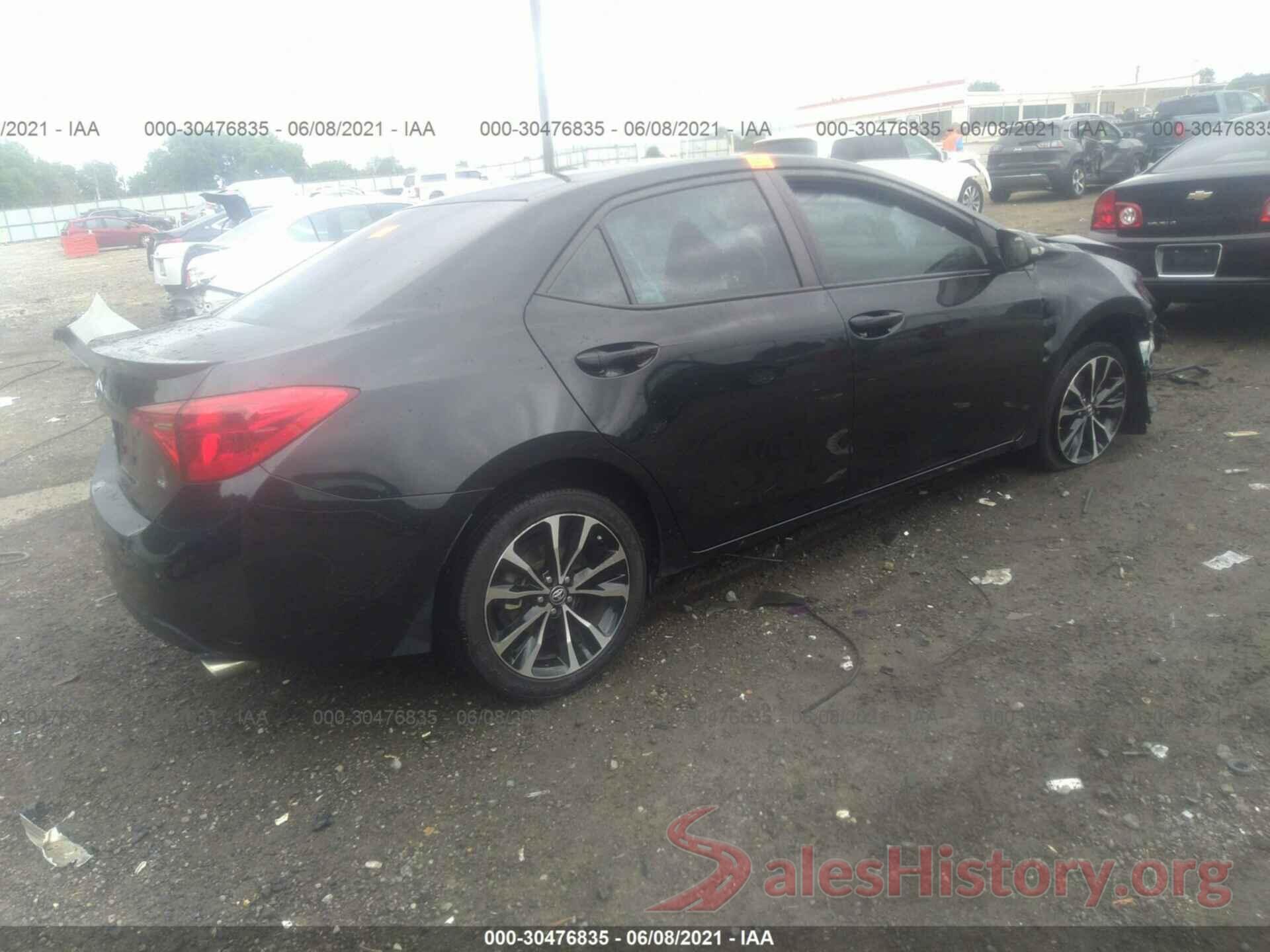 5YFBURHE7KP876039 2019 TOYOTA COROLLA