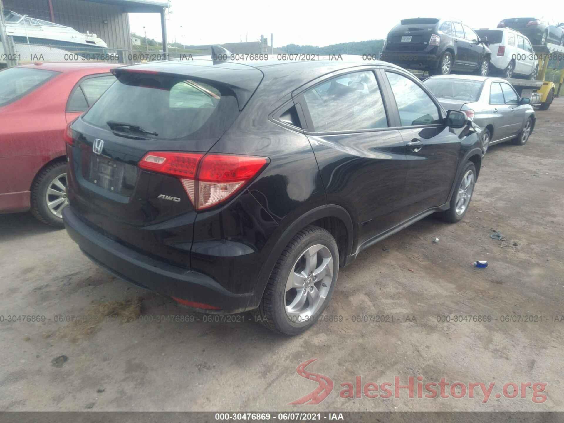 3CZRU6H3XGM735938 2016 HONDA HR-V