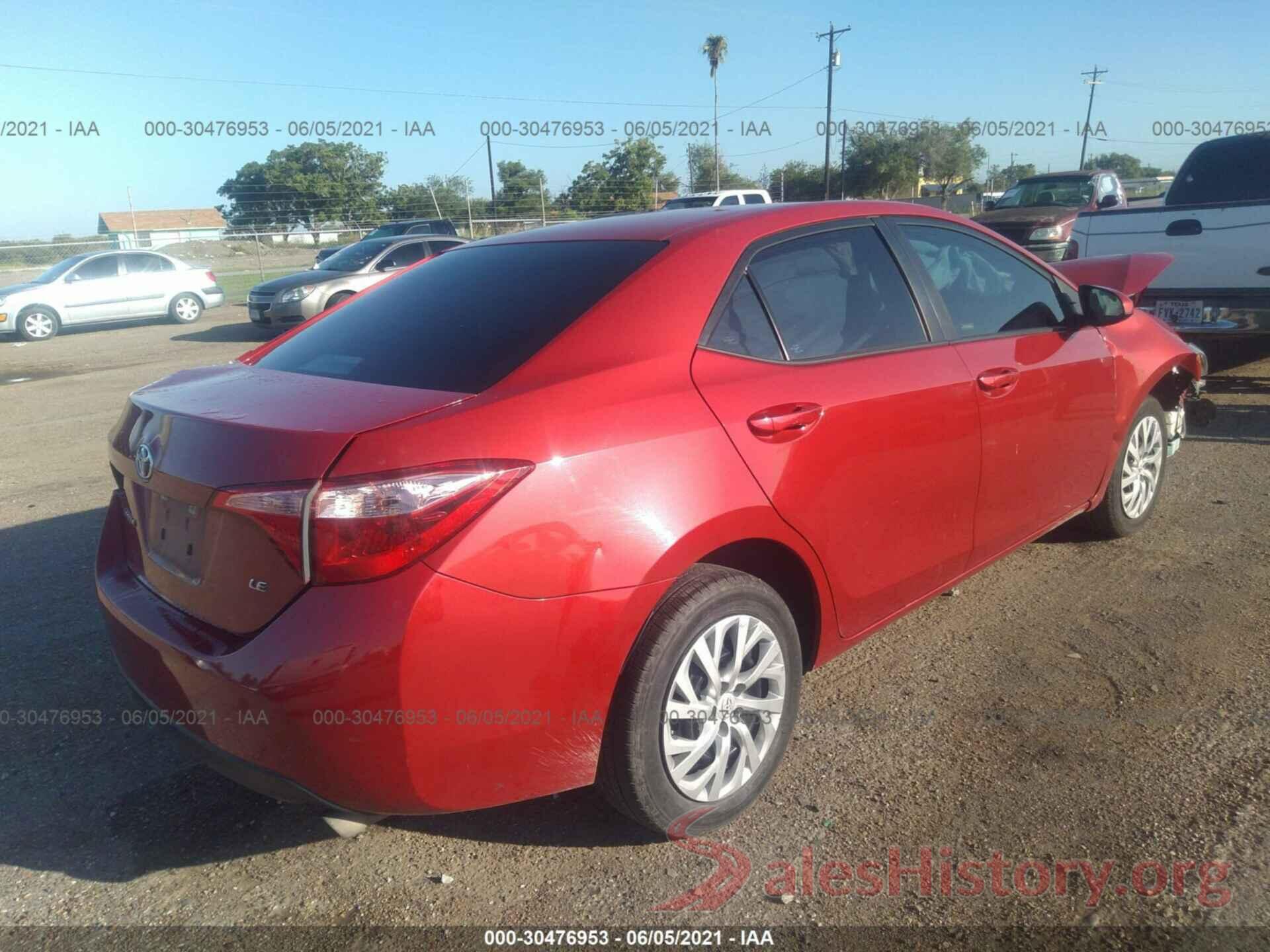 5YFBURHE5JP778884 2018 TOYOTA COROLLA