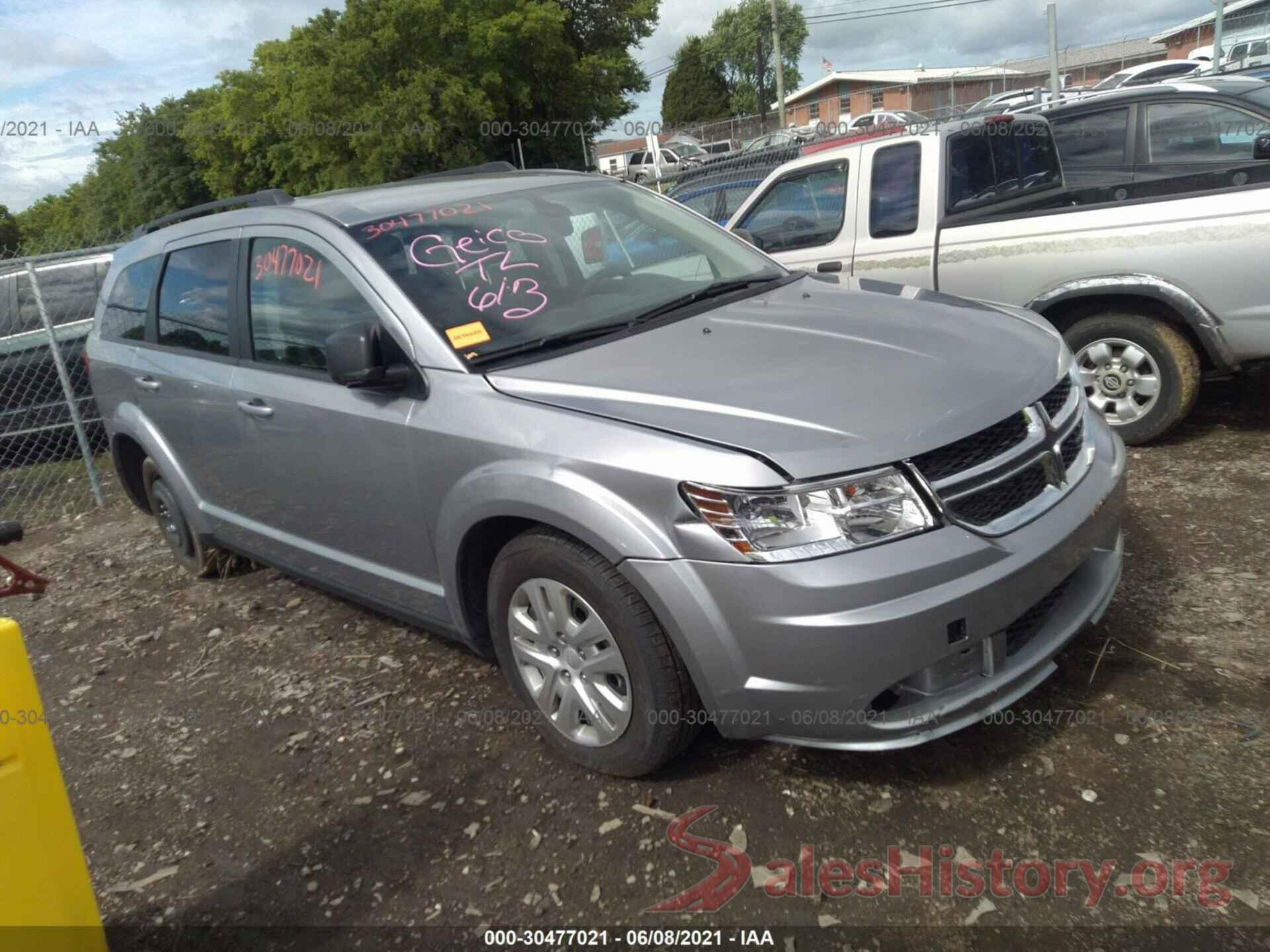 3C4PDCAB2LT237746 2020 DODGE JOURNEY