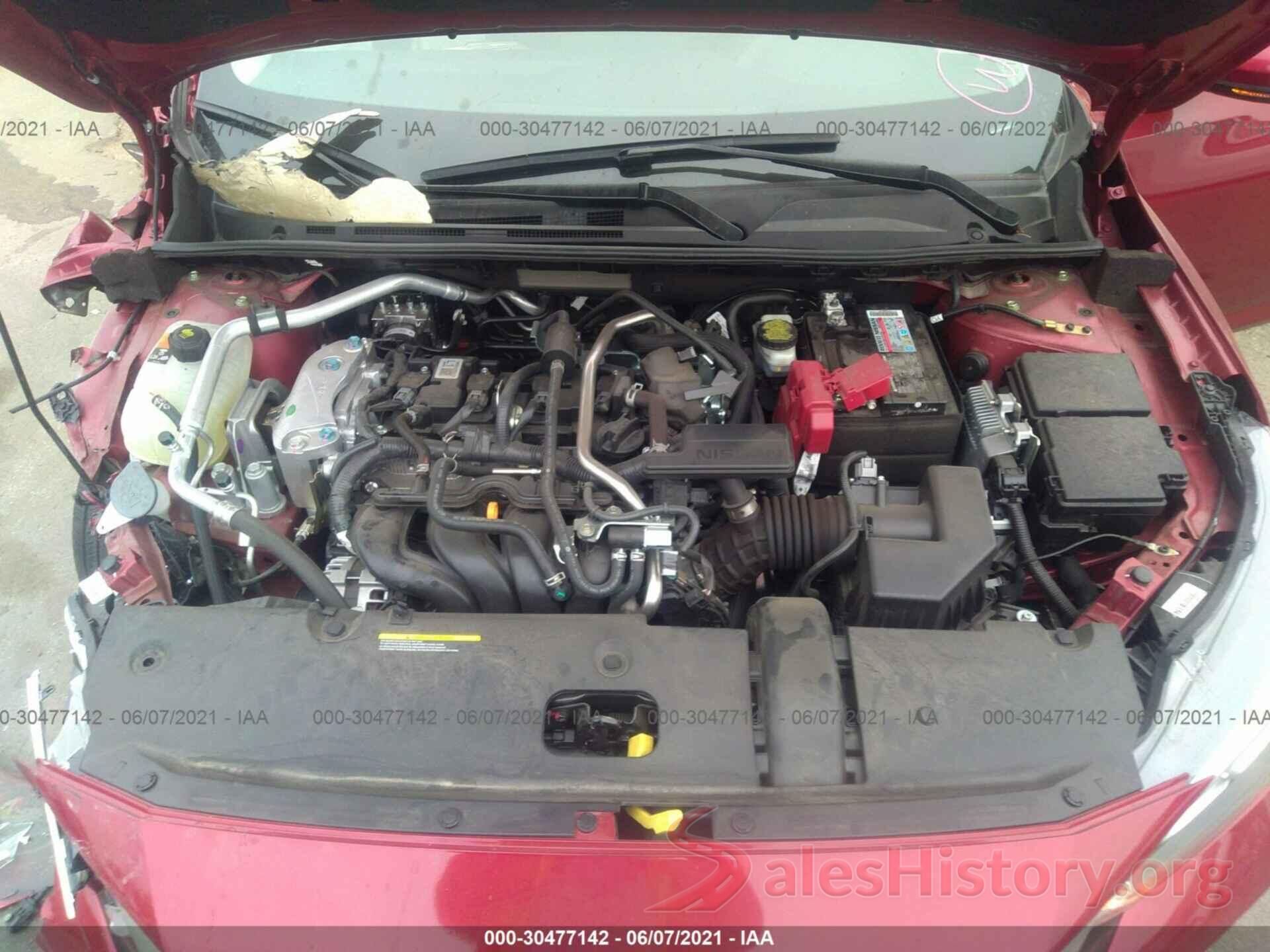 3N1AB8CV4LY240203 2020 NISSAN SENTRA