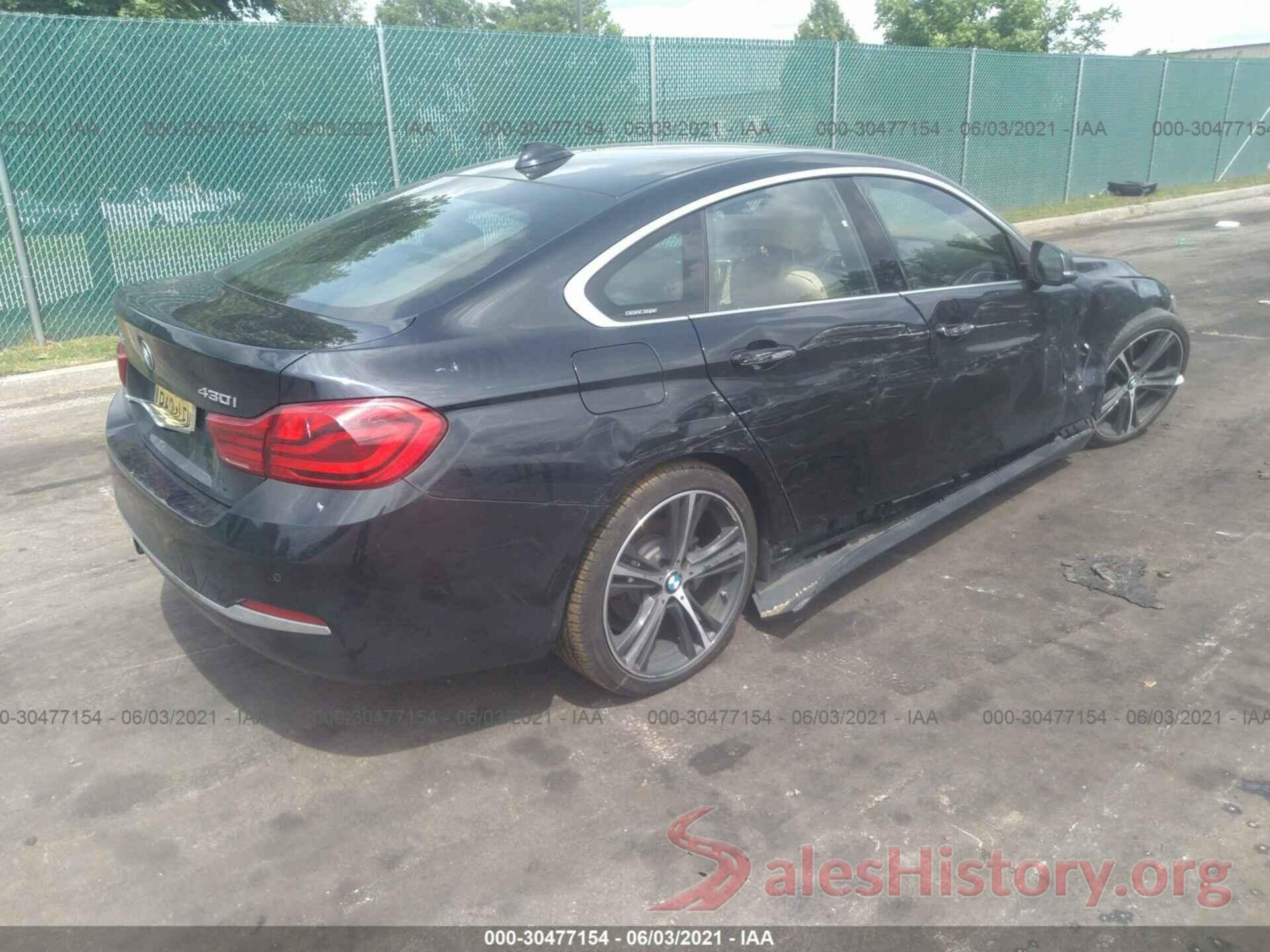 WBA4J3C59KBL06447 2019 BMW 4 SERIES