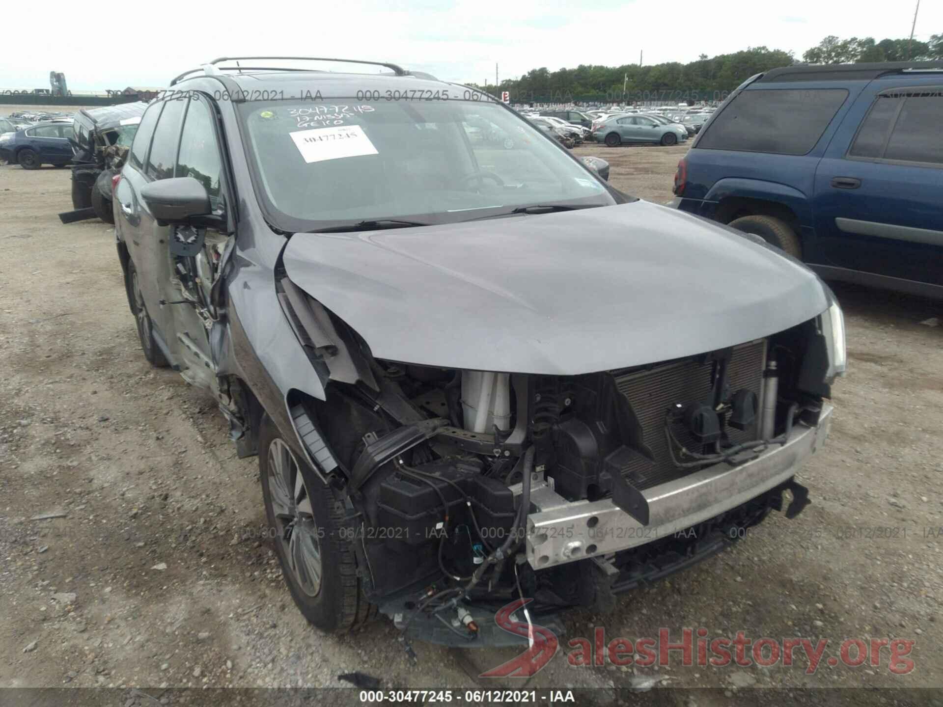 5N1DR2MM2HC626378 2017 NISSAN PATHFINDER