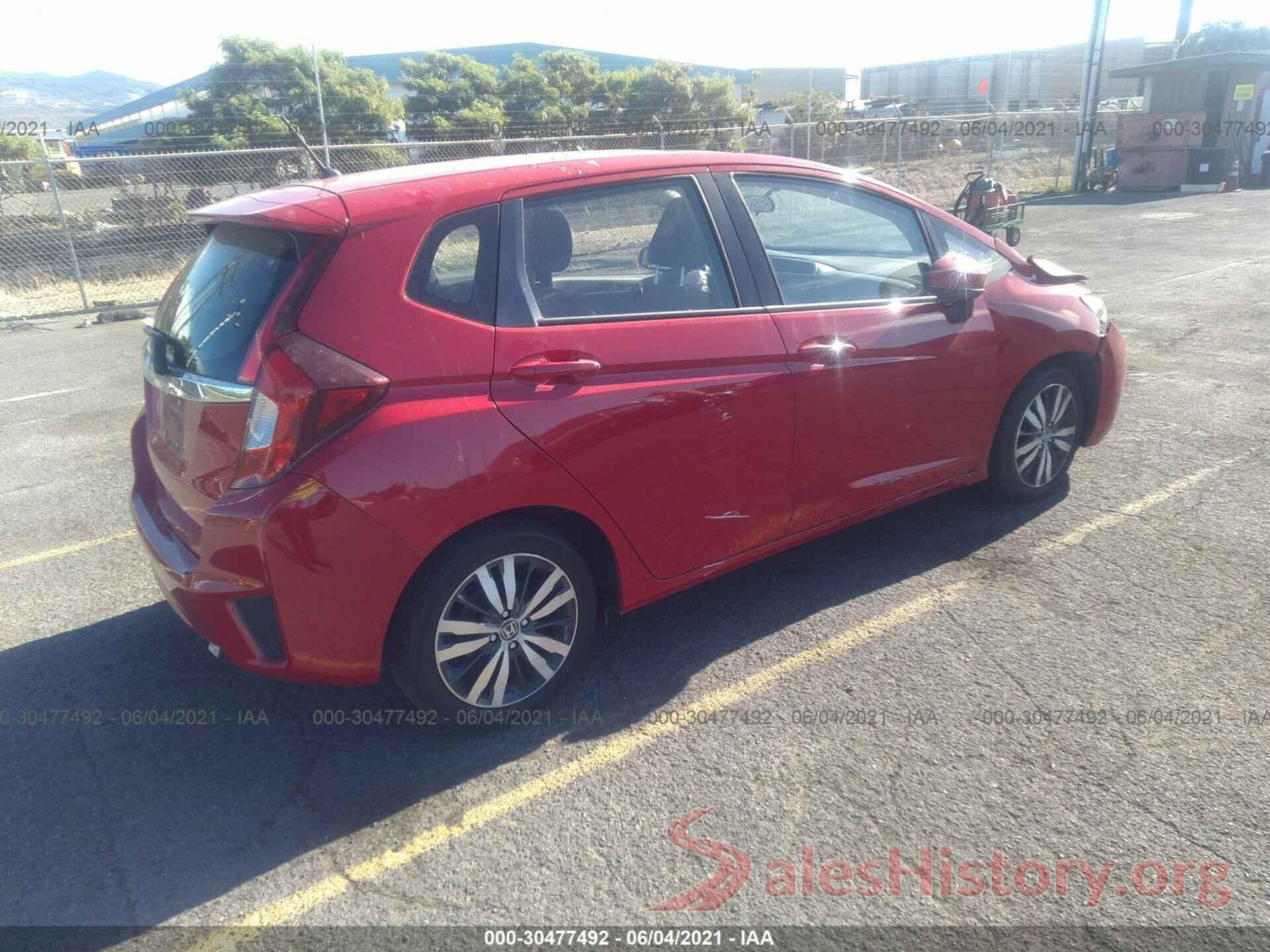 JHMGK5H79GX037409 2016 HONDA FIT