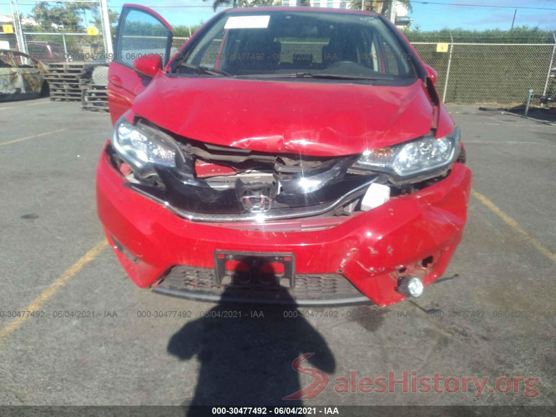 JHMGK5H79GX037409 2016 HONDA FIT