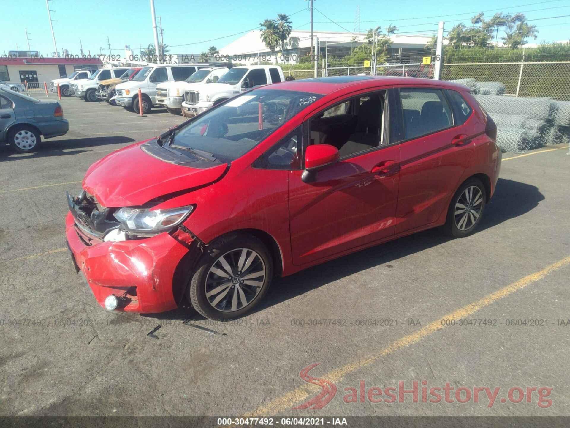 JHMGK5H79GX037409 2016 HONDA FIT