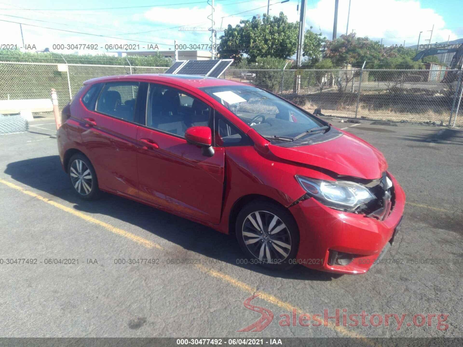 JHMGK5H79GX037409 2016 HONDA FIT