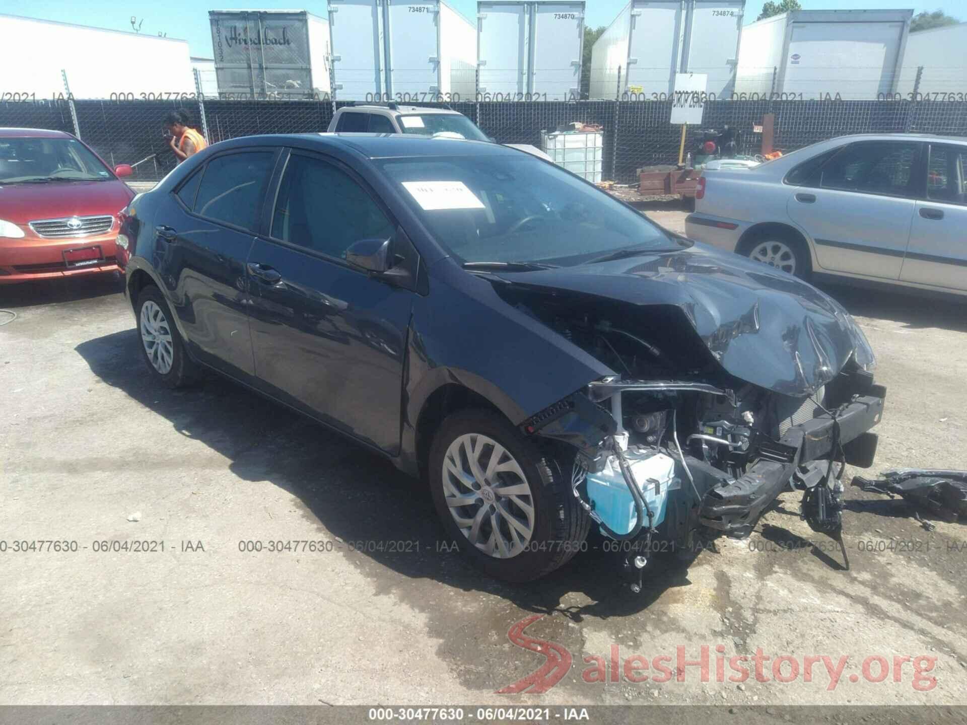 2T1BURHE0KC169235 2019 TOYOTA COROLLA