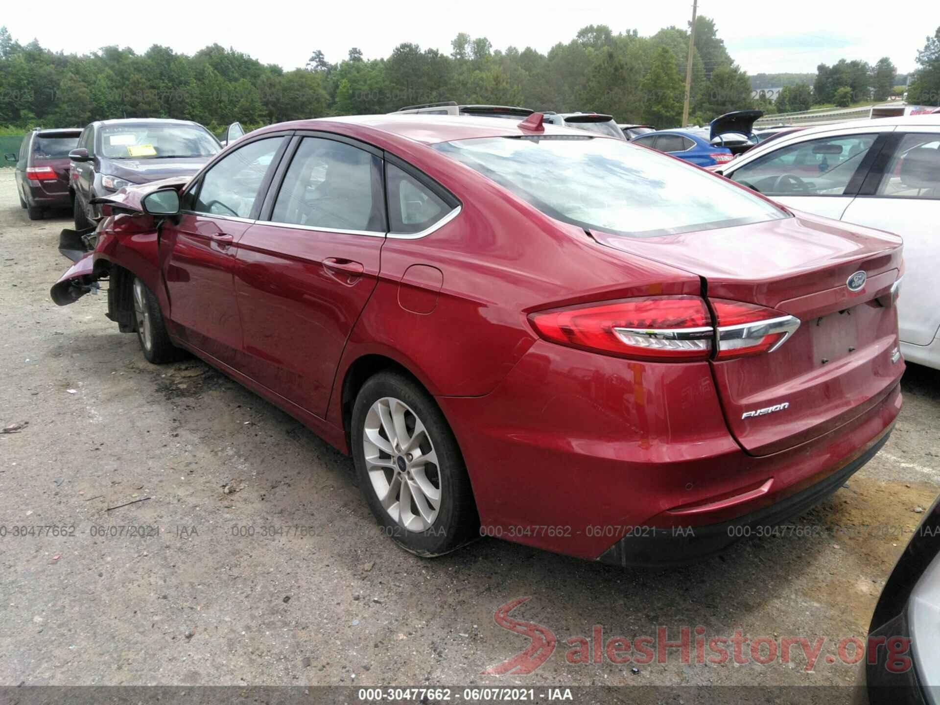 3FA6P0HD6KR246539 2019 FORD FUSION