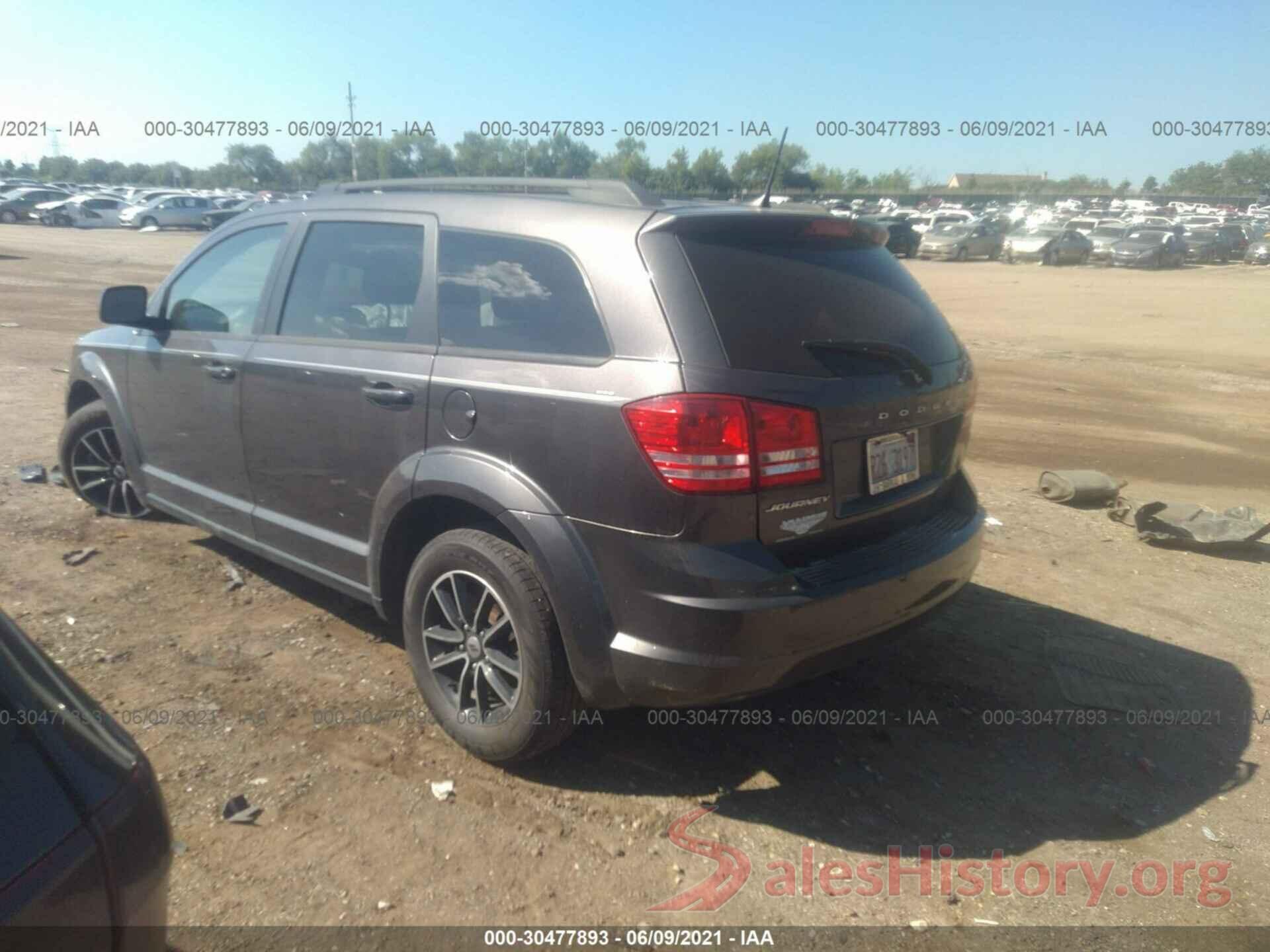 3C4PDCAB9JT533831 2018 DODGE JOURNEY