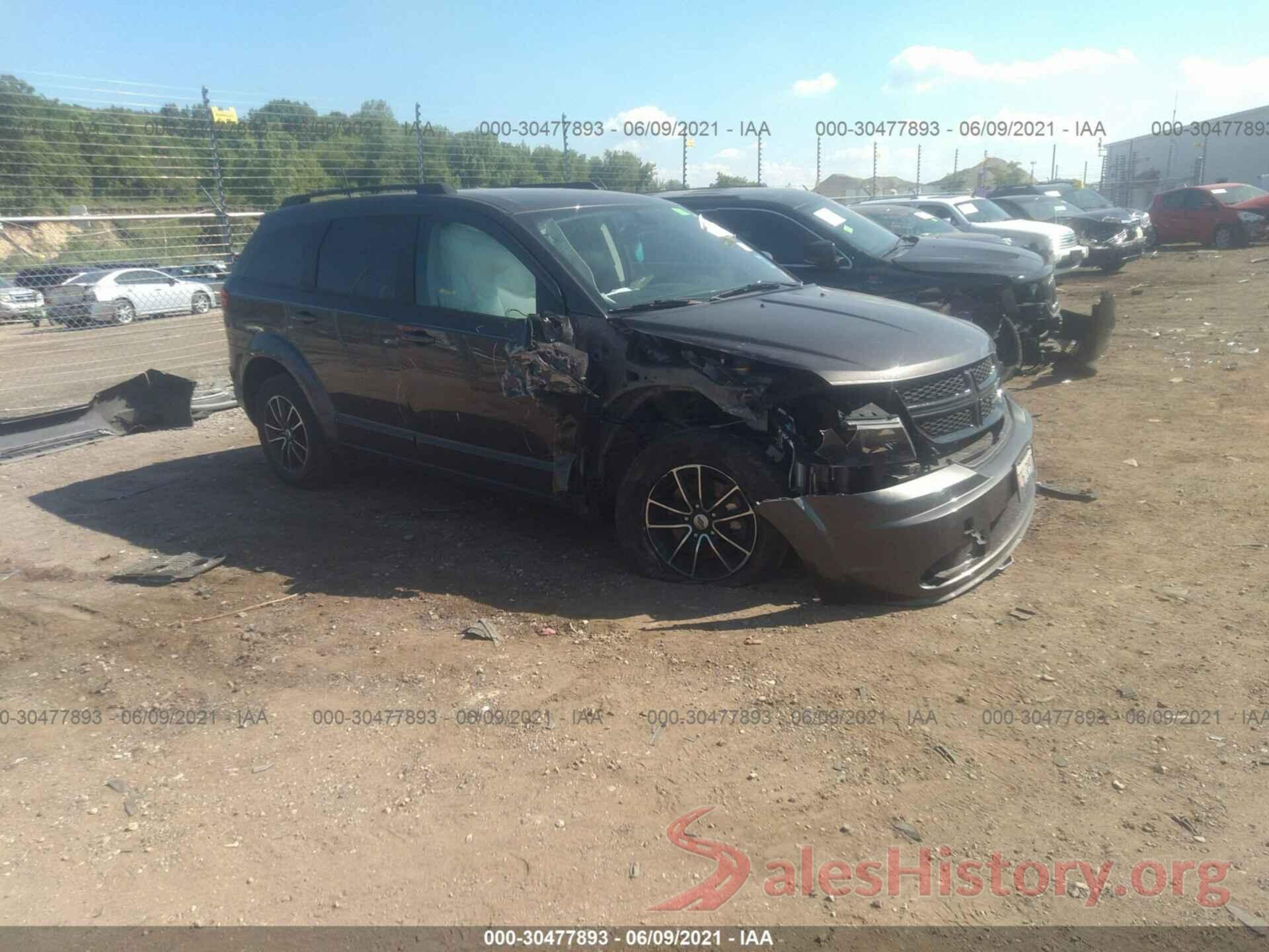 3C4PDCAB9JT533831 2018 DODGE JOURNEY