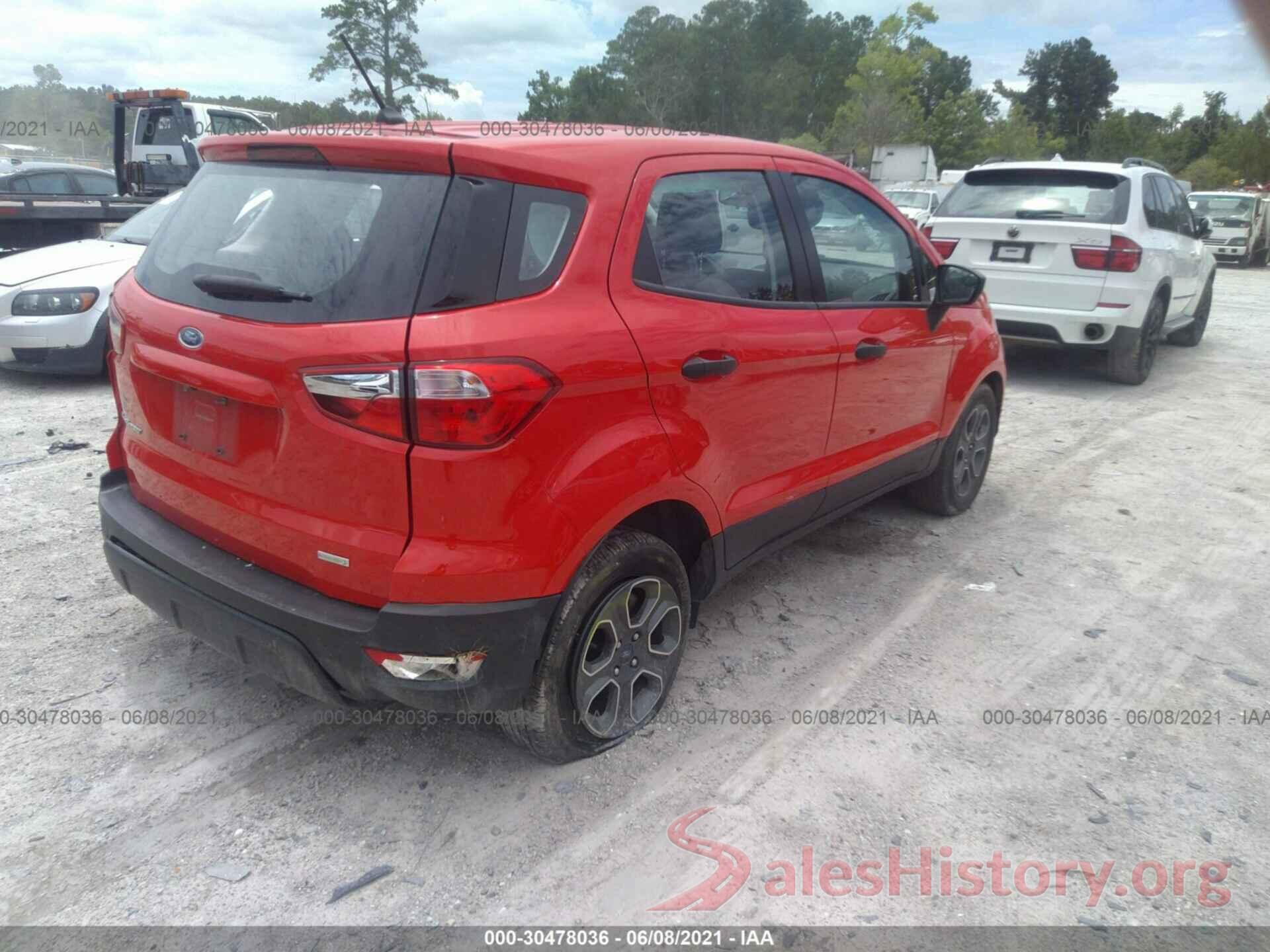 MAJ3P1REXJC203156 2018 FORD ECOSPORT