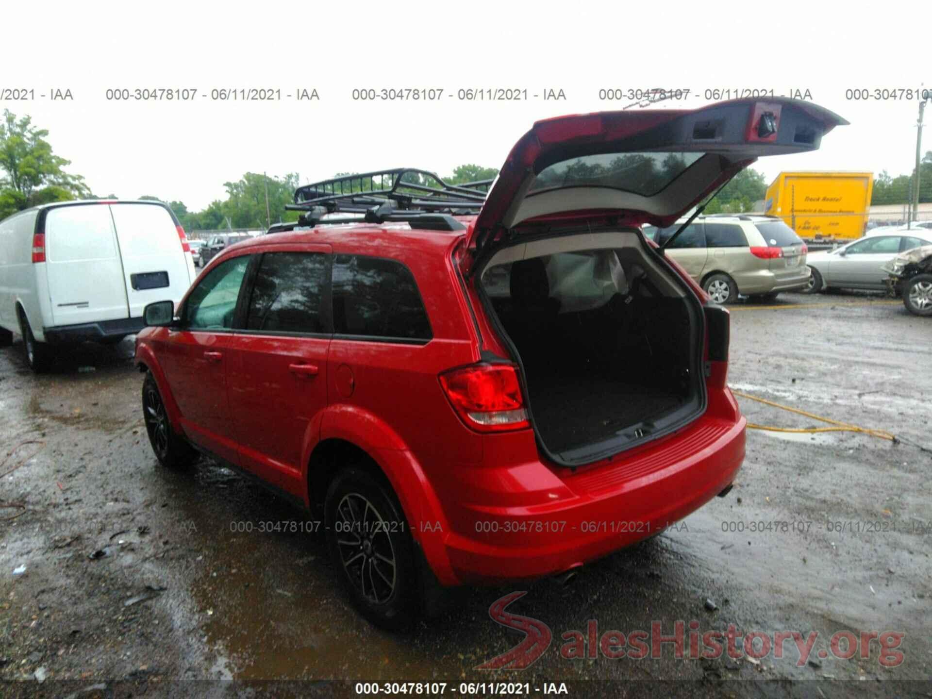 3C4PDDAG0JT254317 2018 DODGE JOURNEY