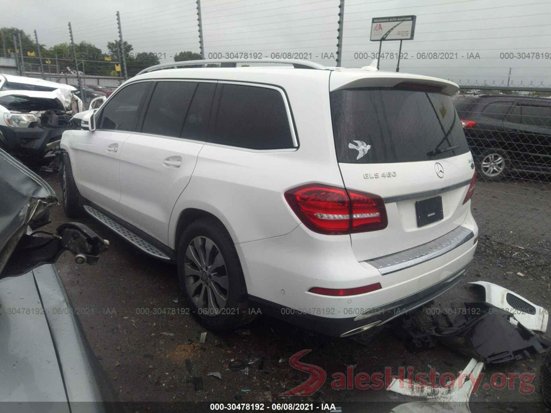 4JGDF6EE0HA780526 2017 MERCEDES-BENZ GLS