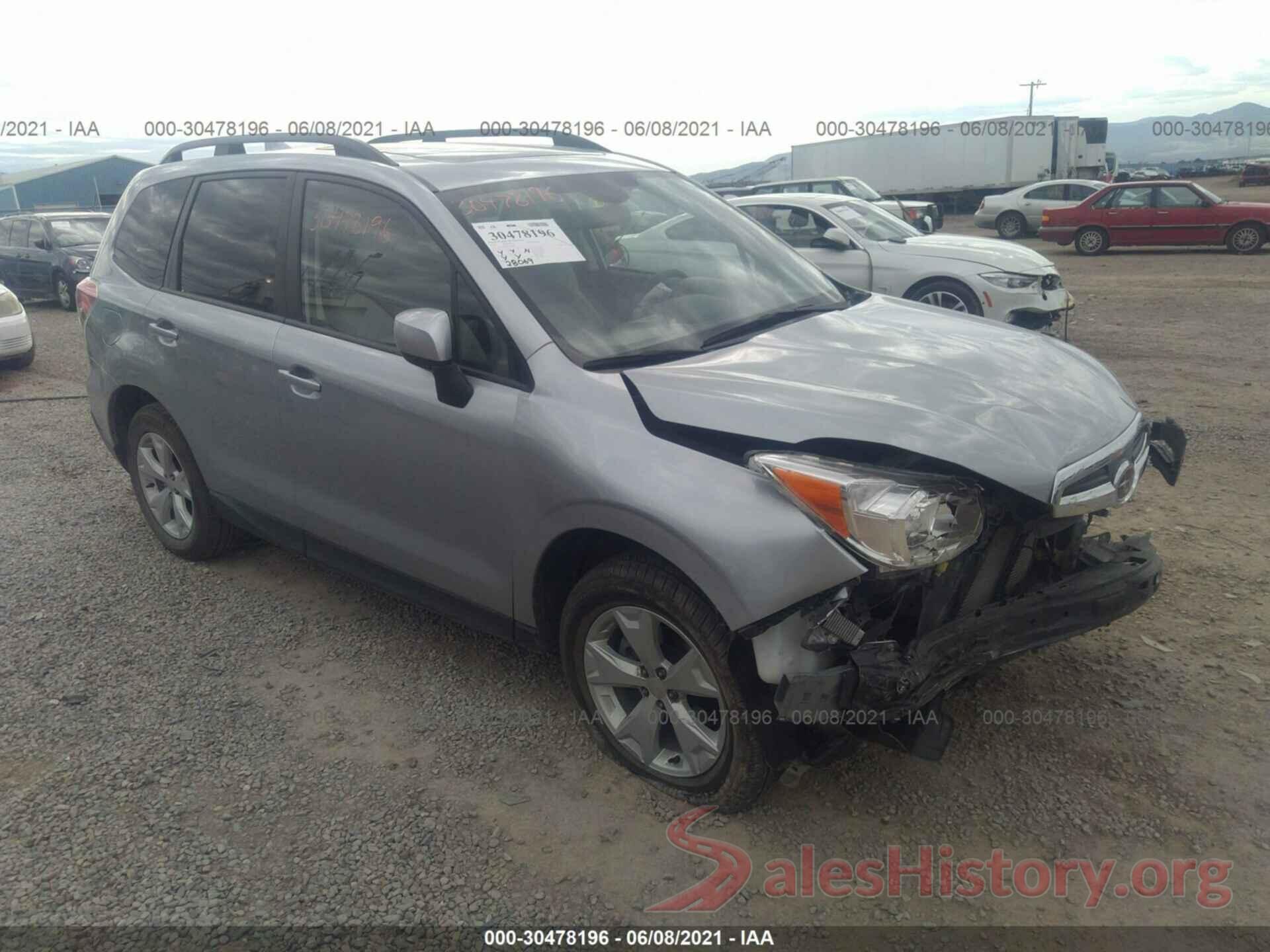 JF2SJAFCXGH441838 2016 SUBARU FORESTER