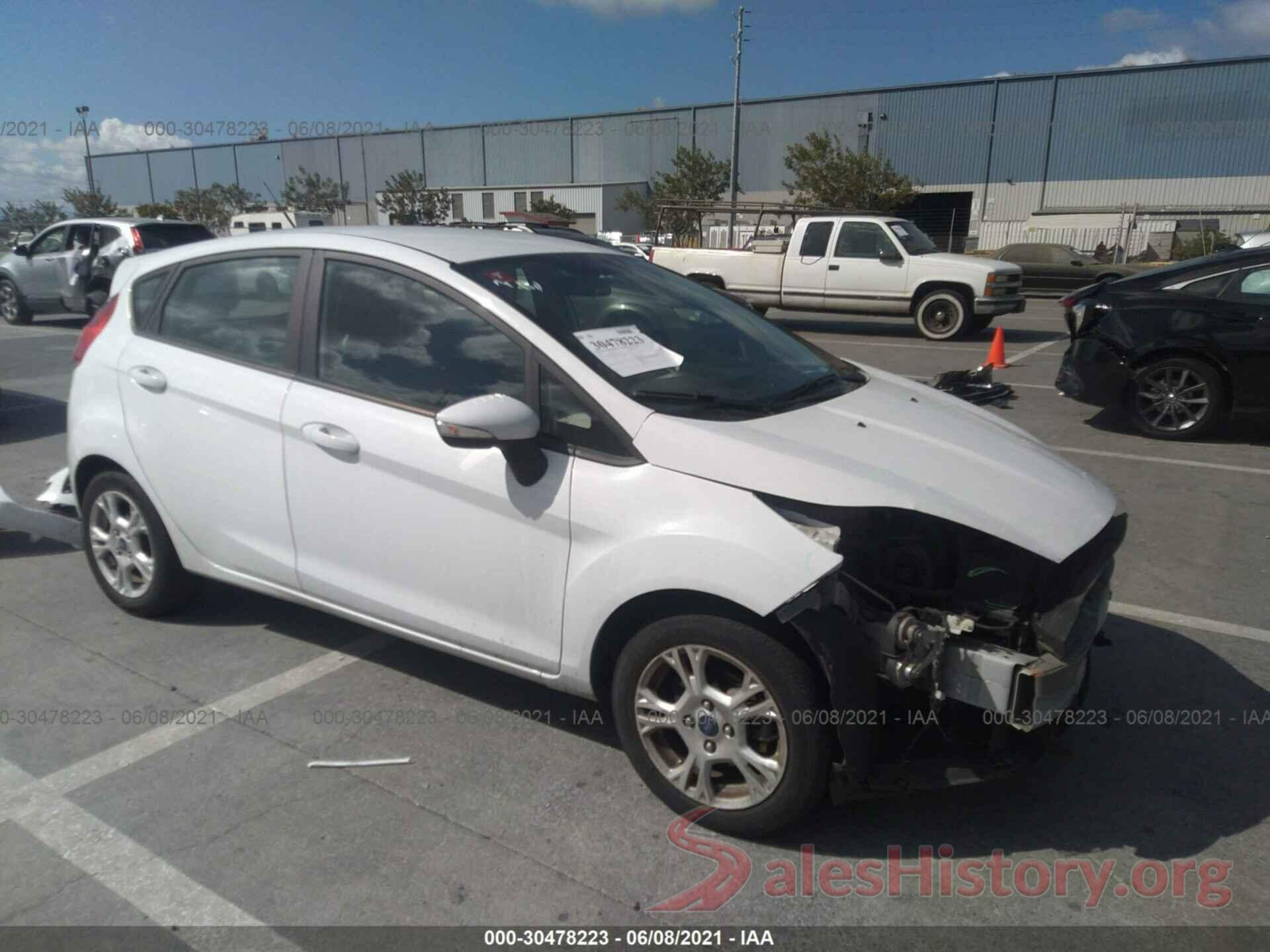 3FADP4EJXGM165458 2016 FORD FIESTA