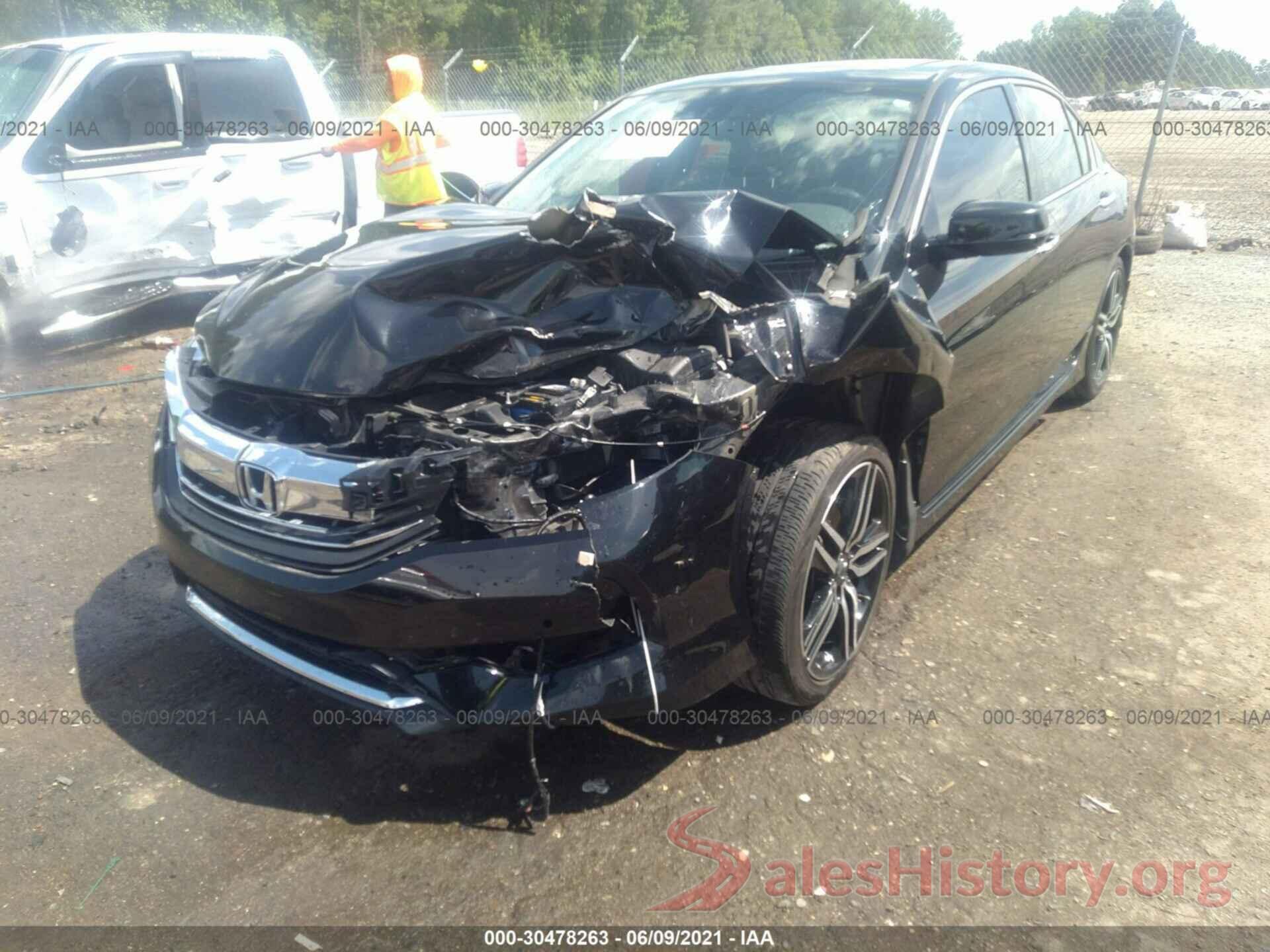 1HGCR3F90GA004386 2016 HONDA ACCORD SEDAN